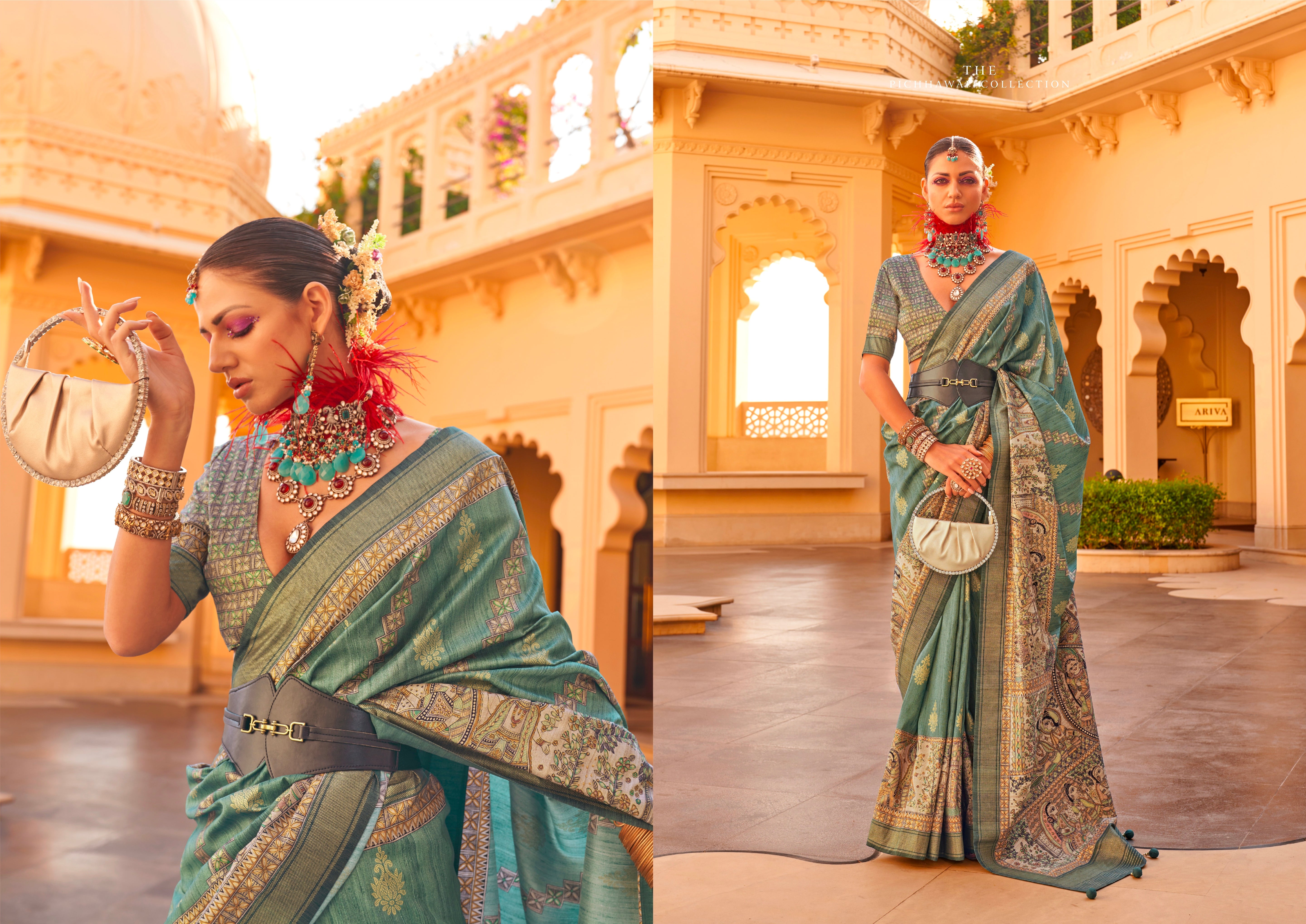 Beautiful Designer Festive Wear Latest Premium Silk Saree