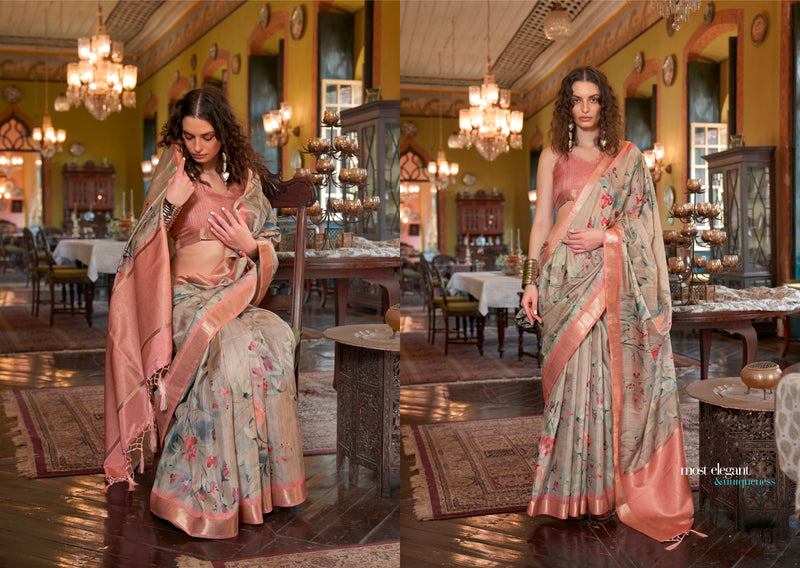 Beautiful Designer Occasion Wear Soft Banarasi Saree