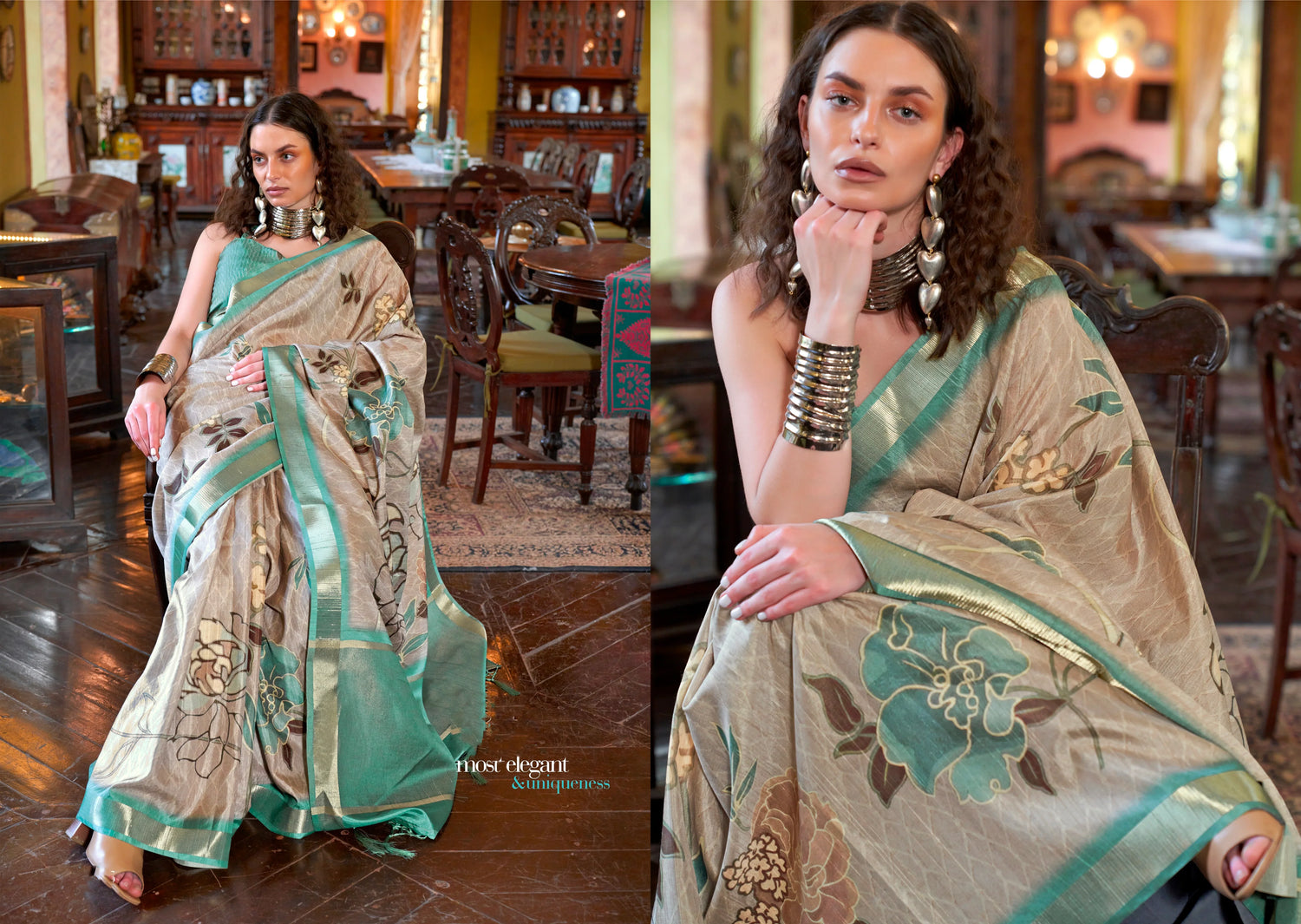 Beautiful Designer Occasion Wear Soft Banarasi Saree