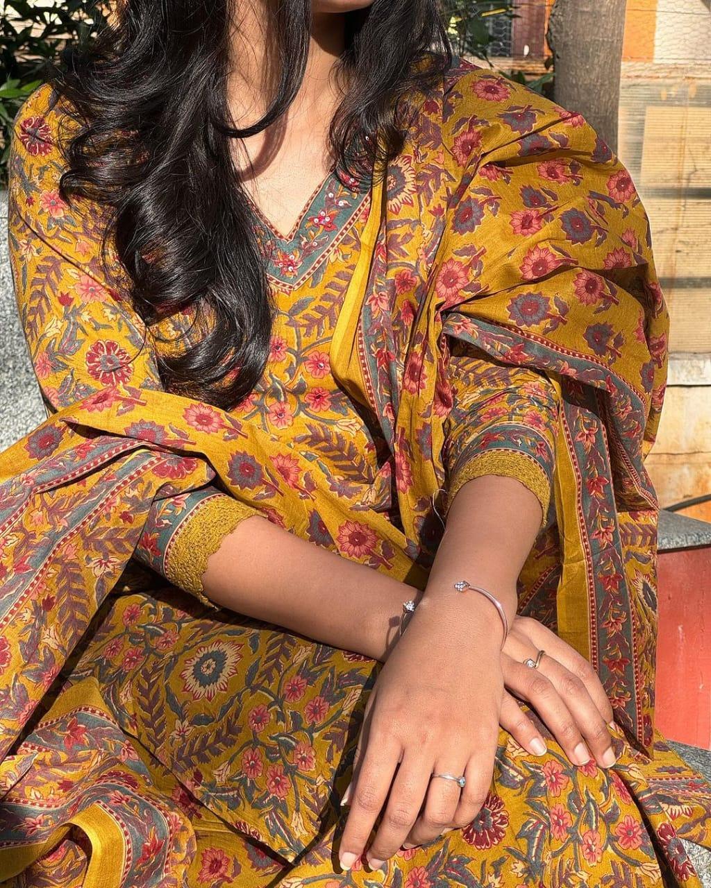 Beautiful Designer Summer Special Premium Cotton Salwar Suit