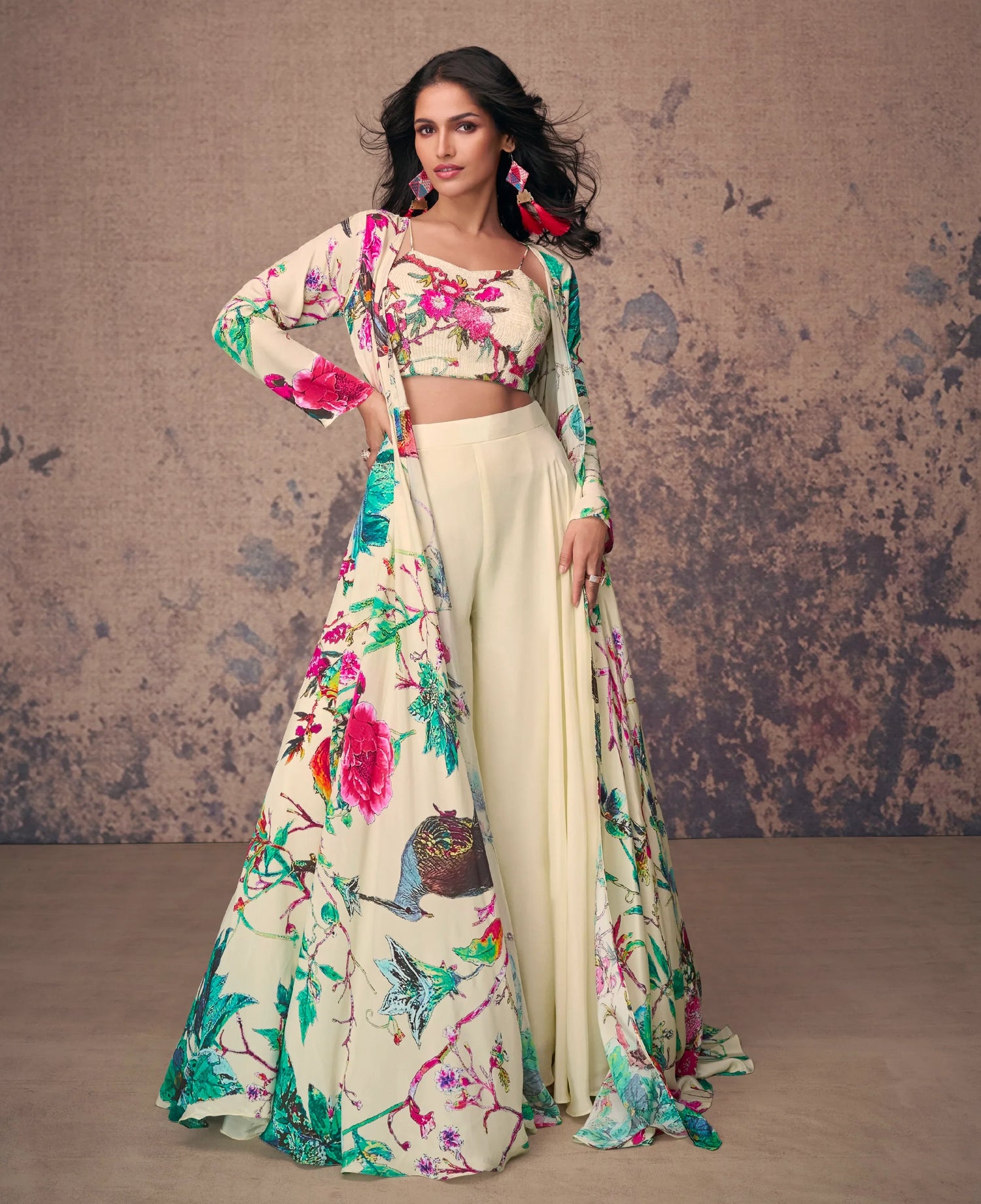 Beautiful Designer Occasion Wear Indo Western Dress | Buy Online at Anant Exports Beautiful Designer Occasion Wear Indo Western Dress | Buy Online at Anant Exports
