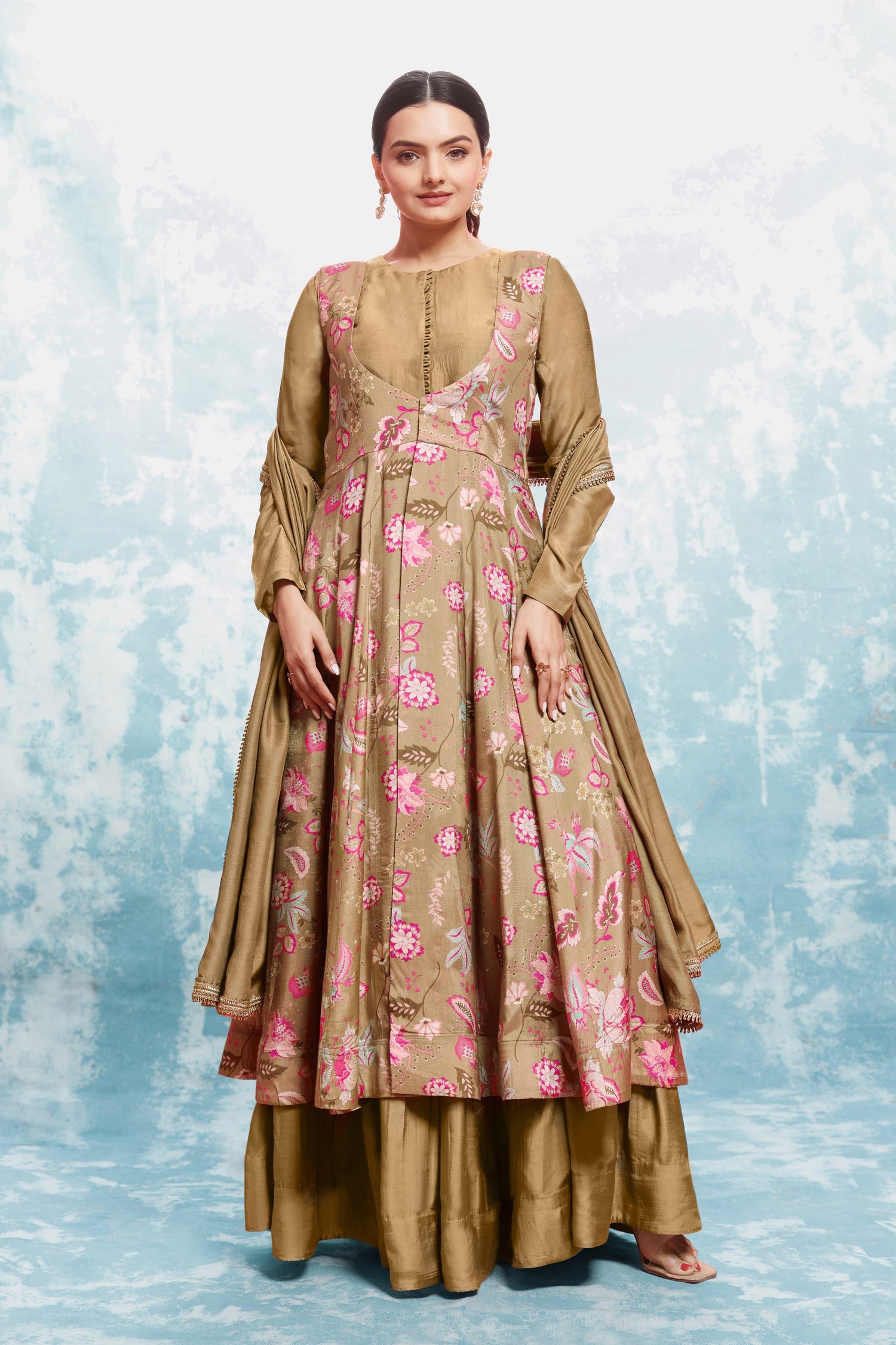 Beautiful Designer Summer Special Heavy Muslim Gwon