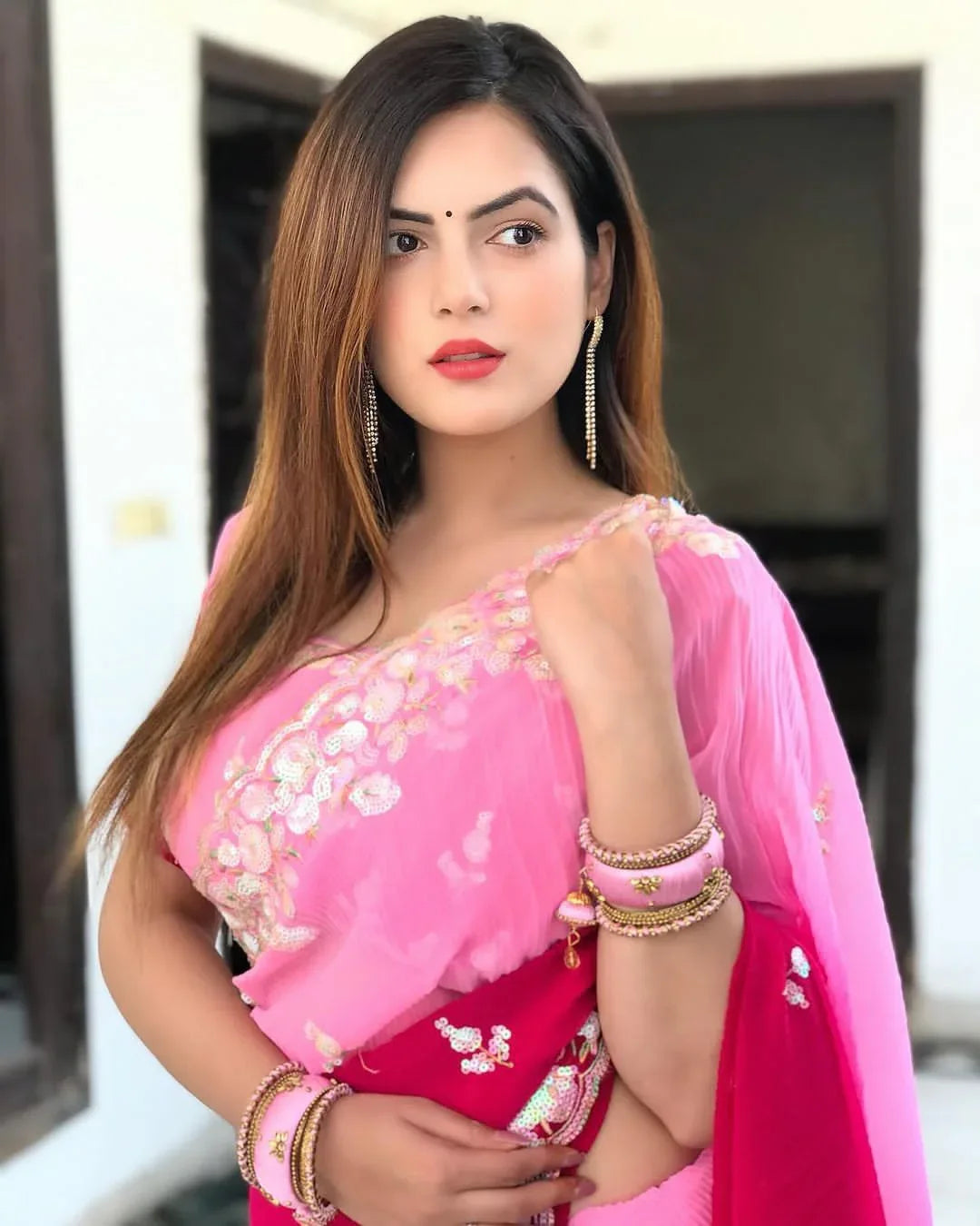 Sequance Saree