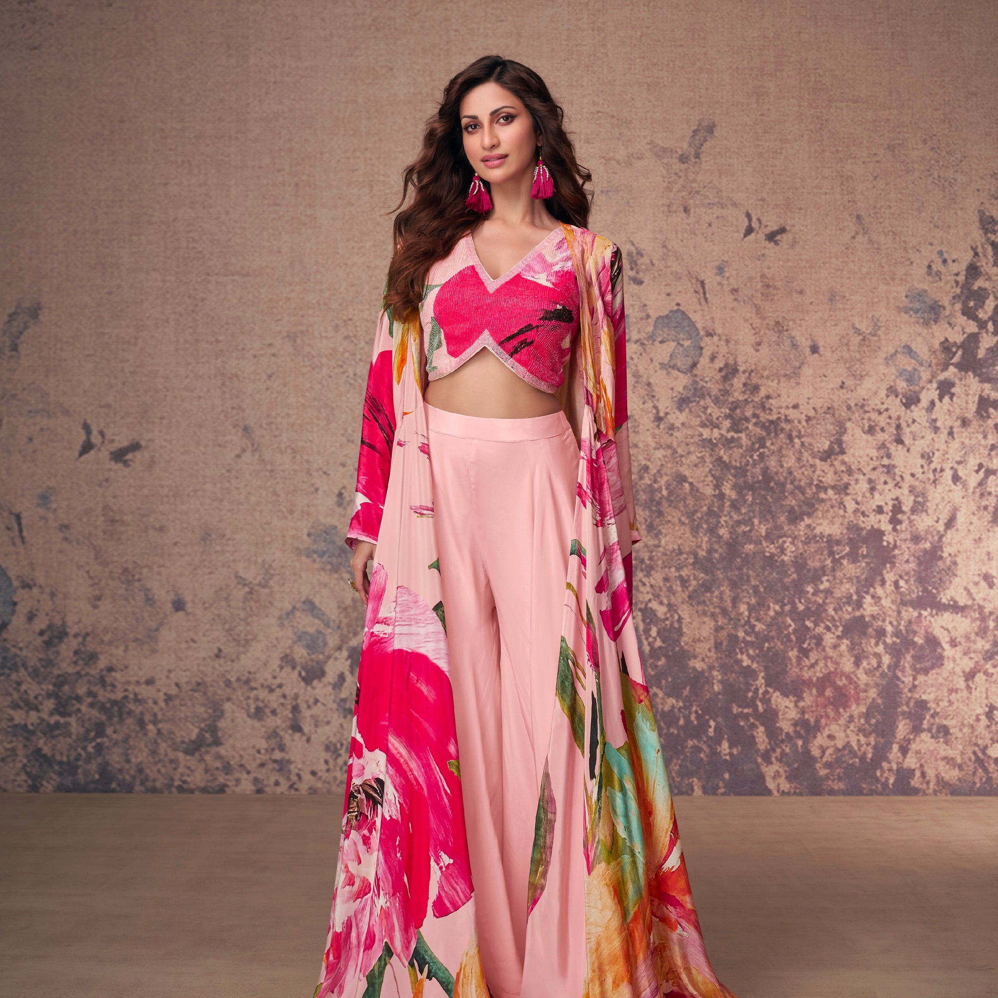 Beautiful Designer Occasion Wear Indo Western Dress