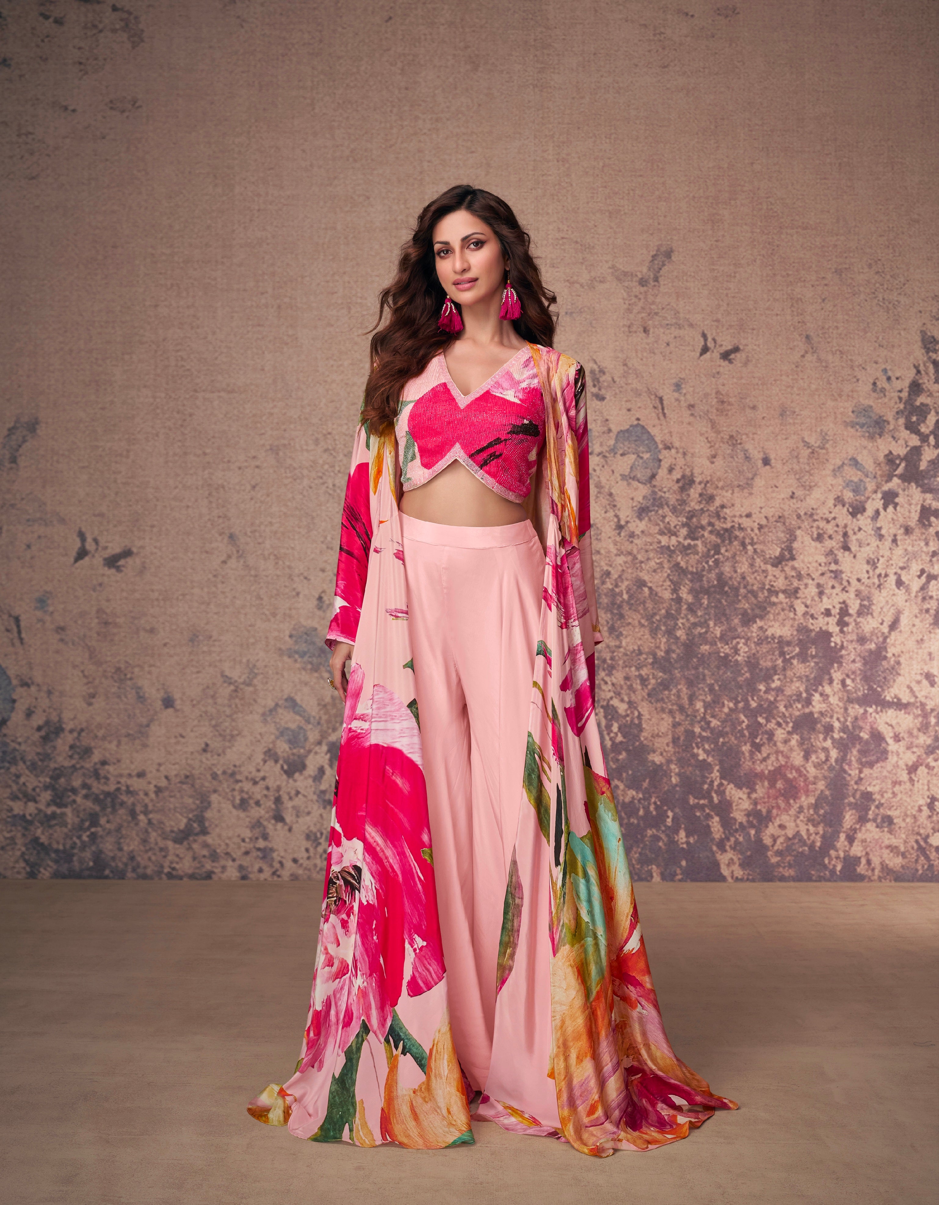 Beautiful Designer Occasion Wear Indo Western Dress