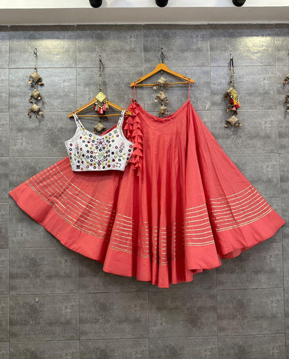 Cotton Lehenga Choli