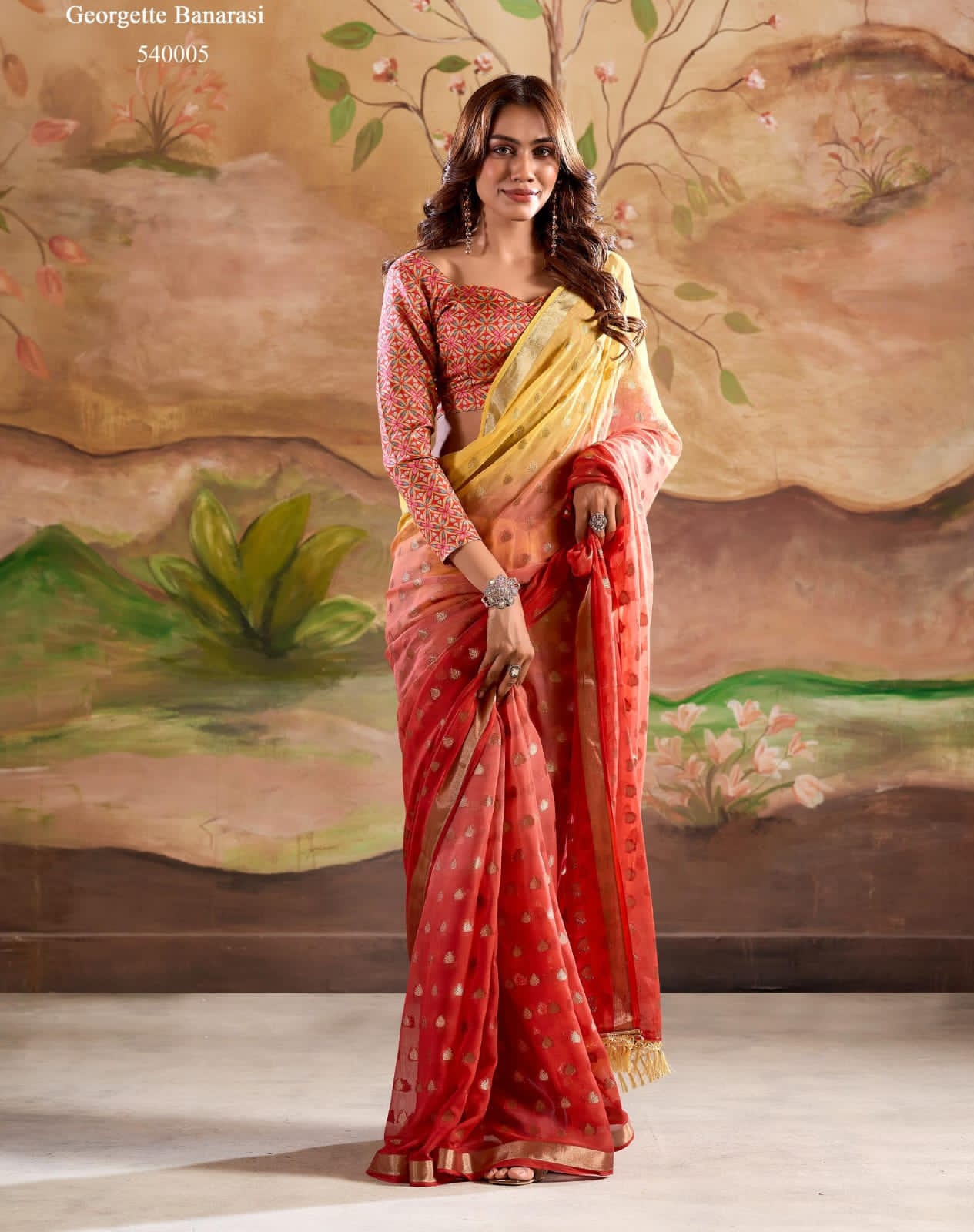 Georgette Saree