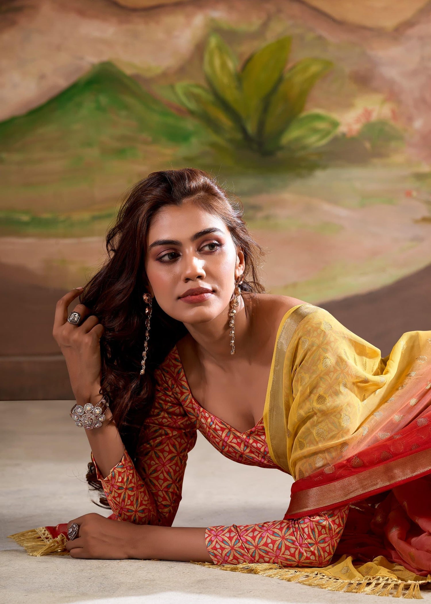 Georgette Saree