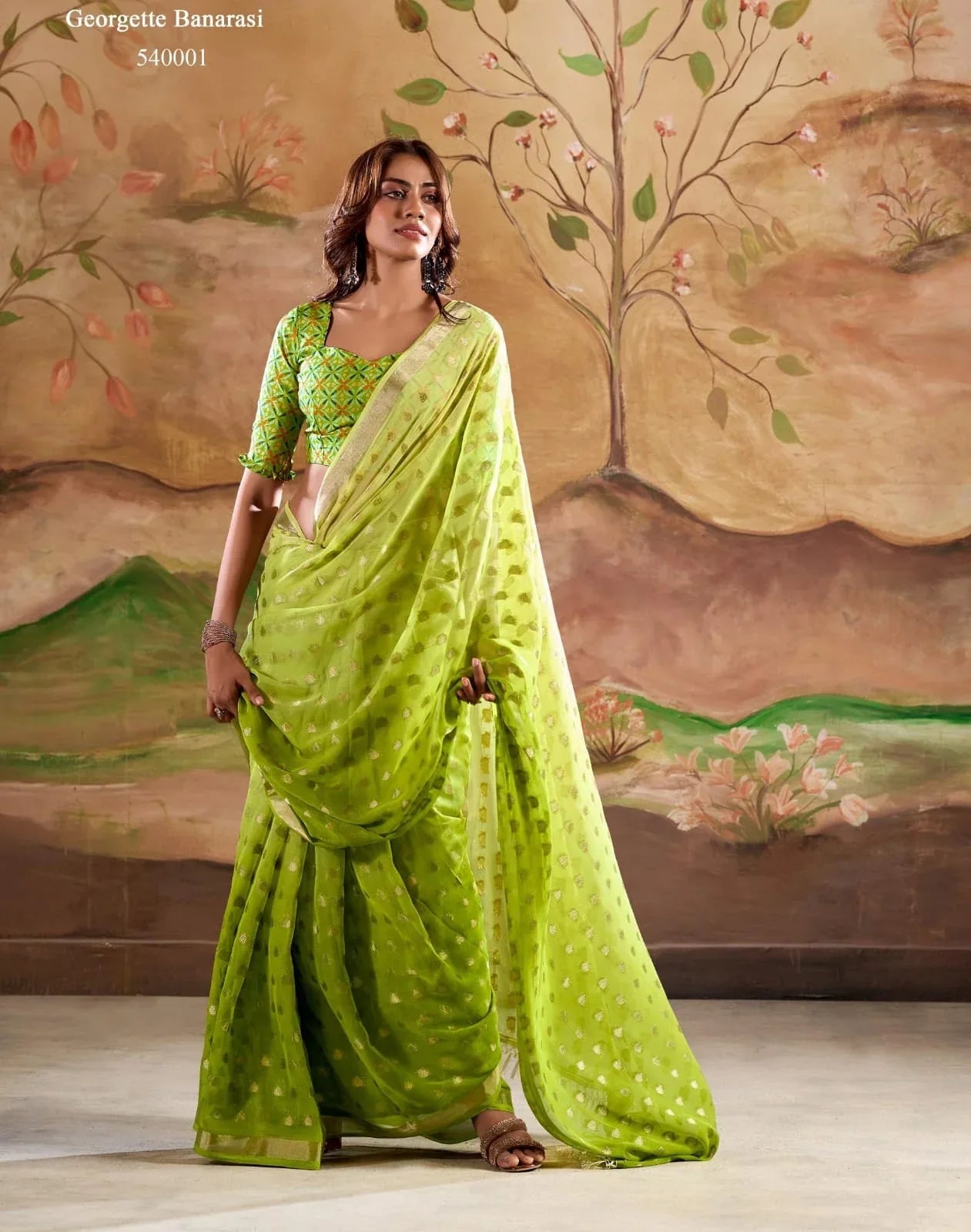 Georgette Saree