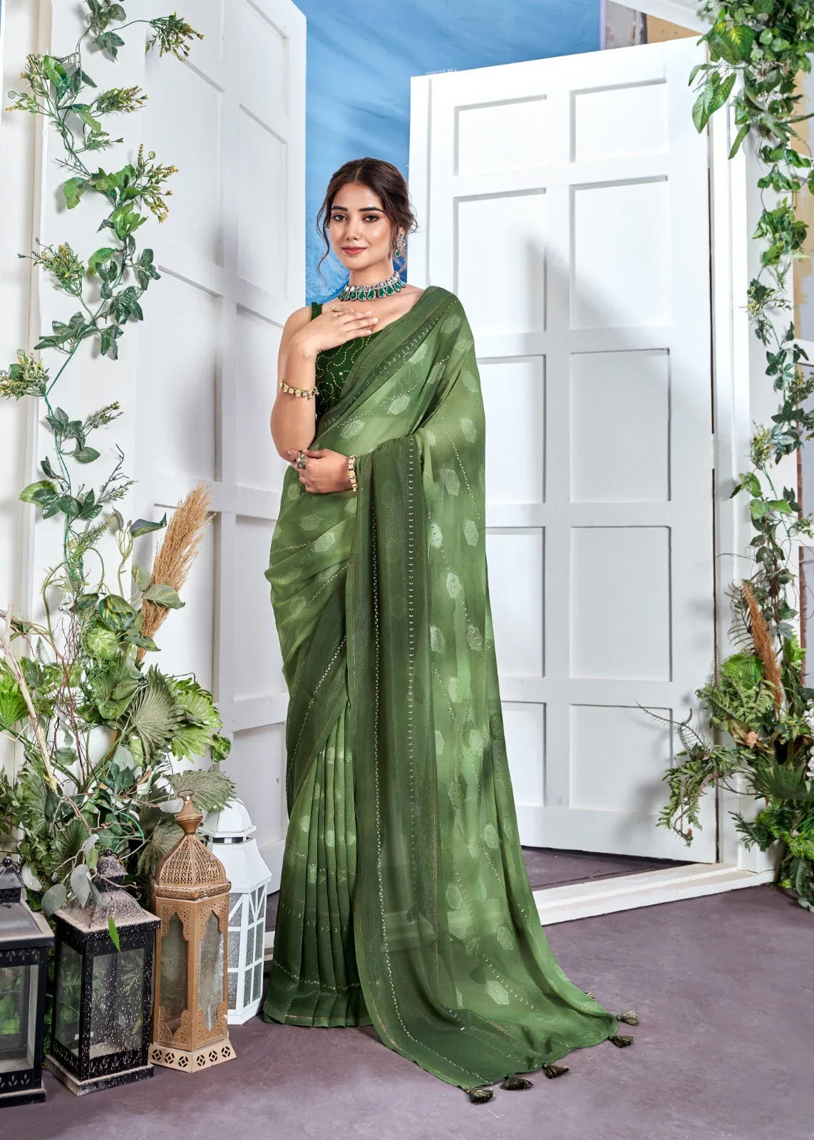 Georgette Saree