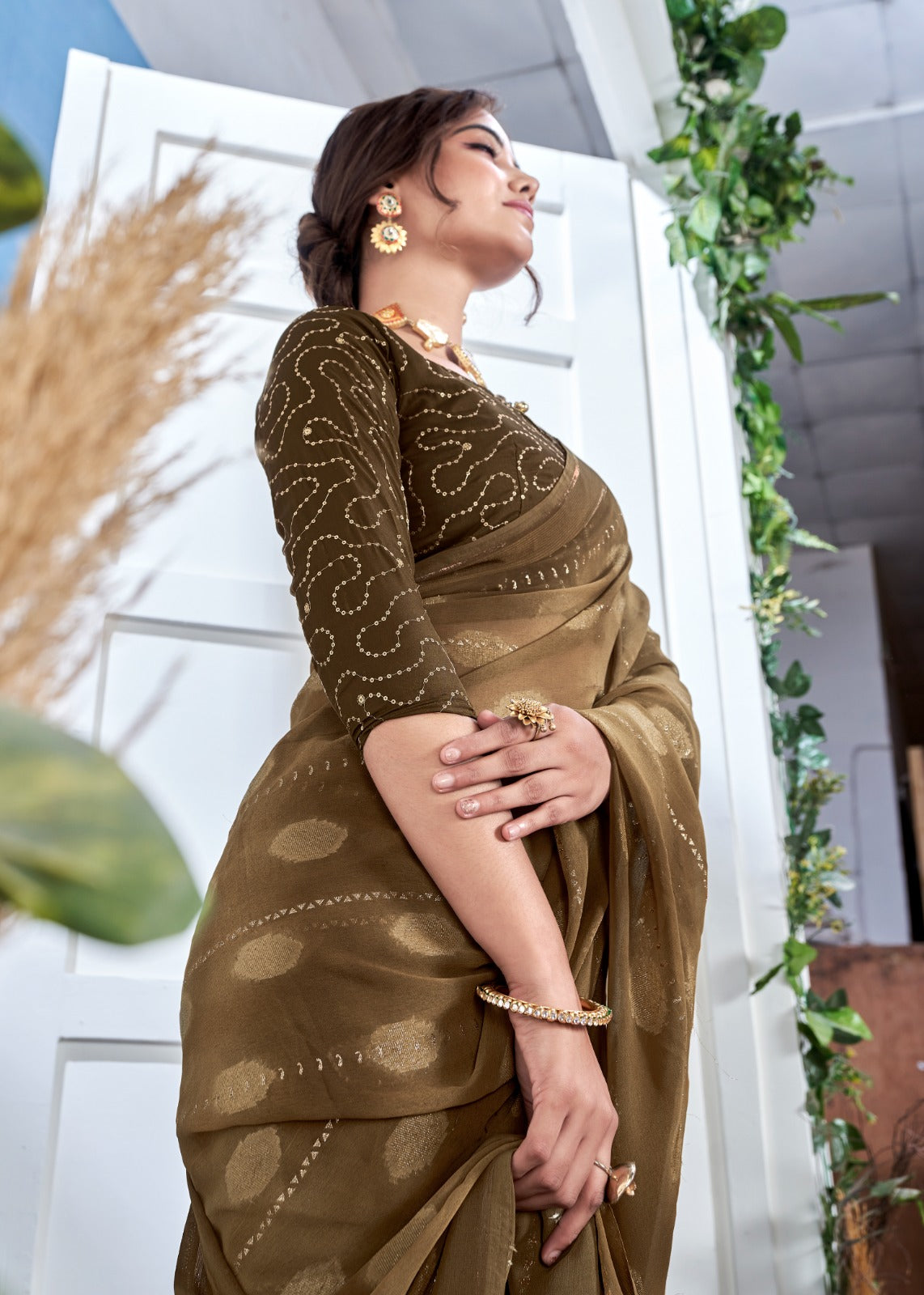 Georgette Saree