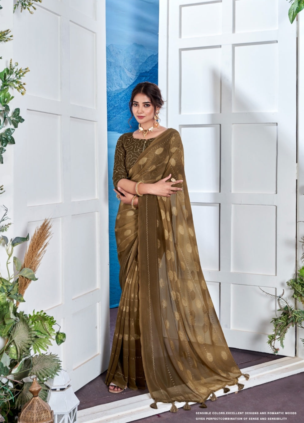 Georgette Saree