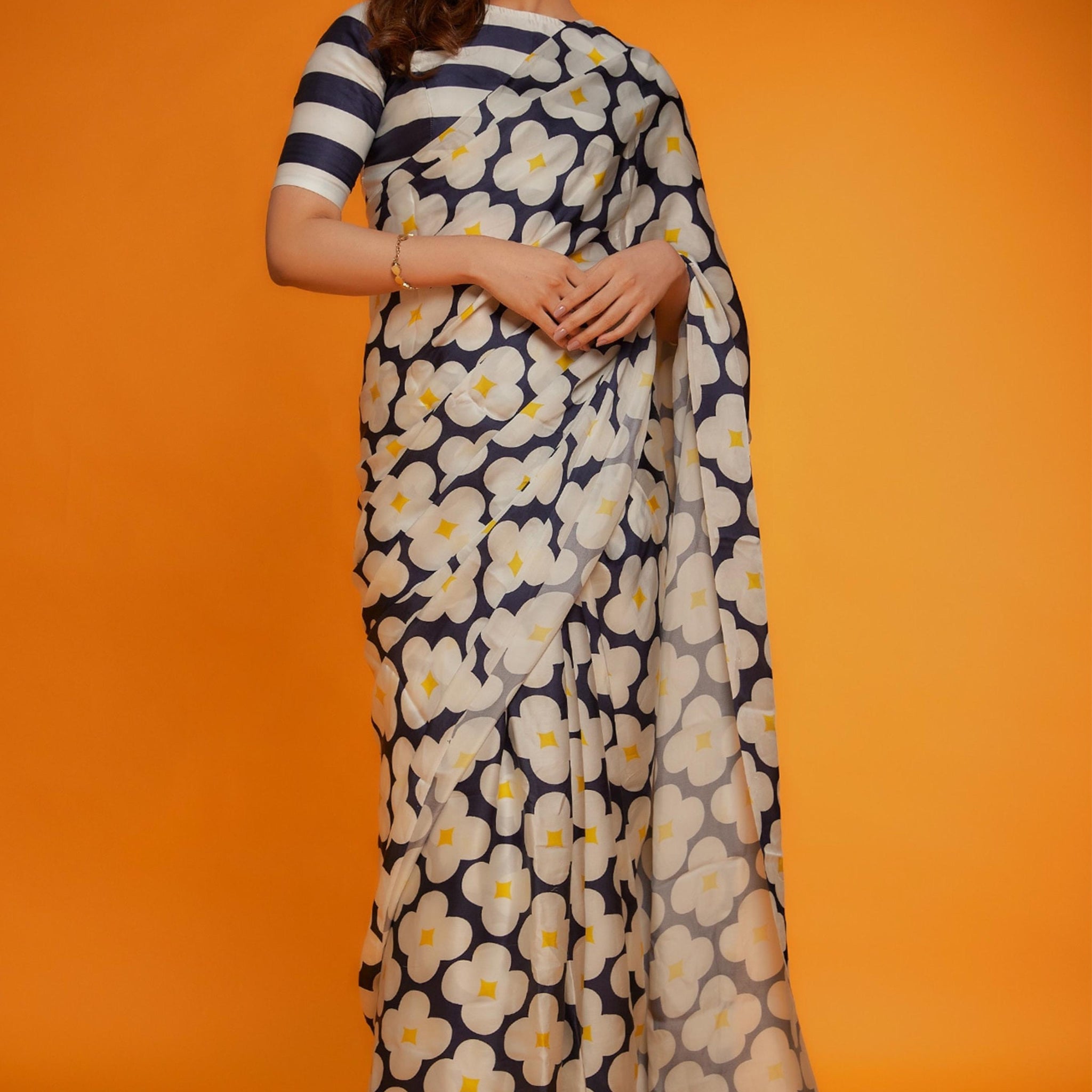 Satin Saree
