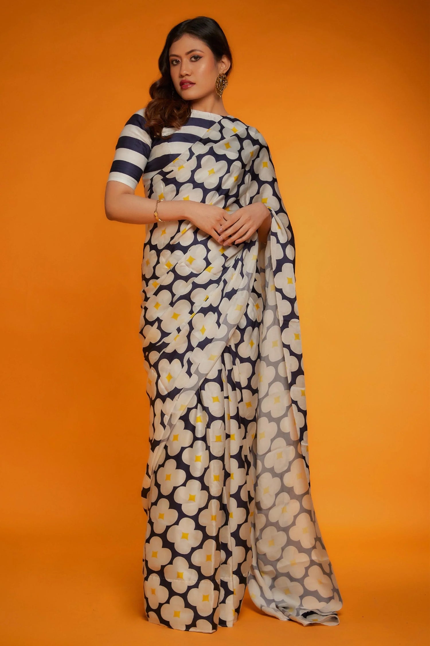 Satin Saree