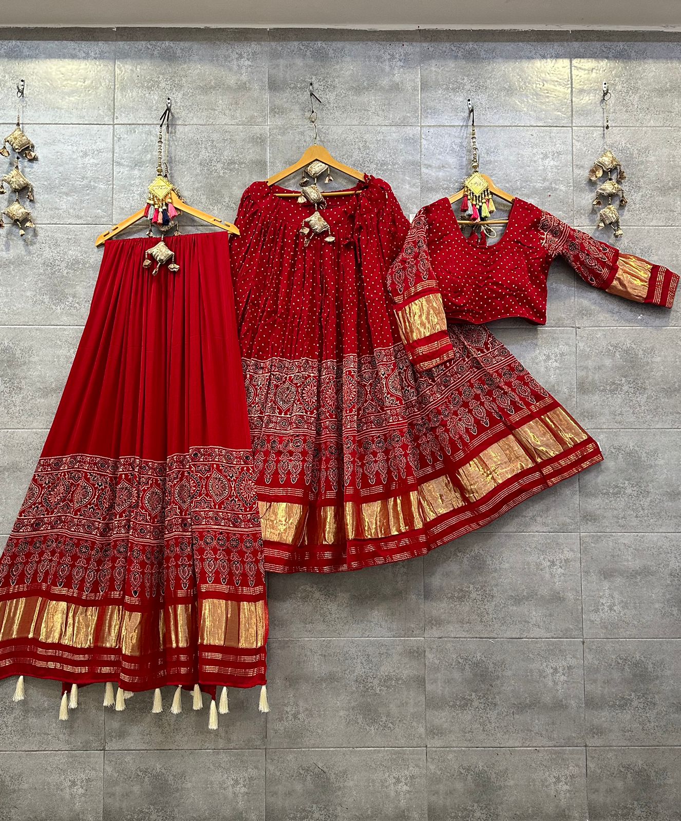 Gaji Silk Lehenga Choli