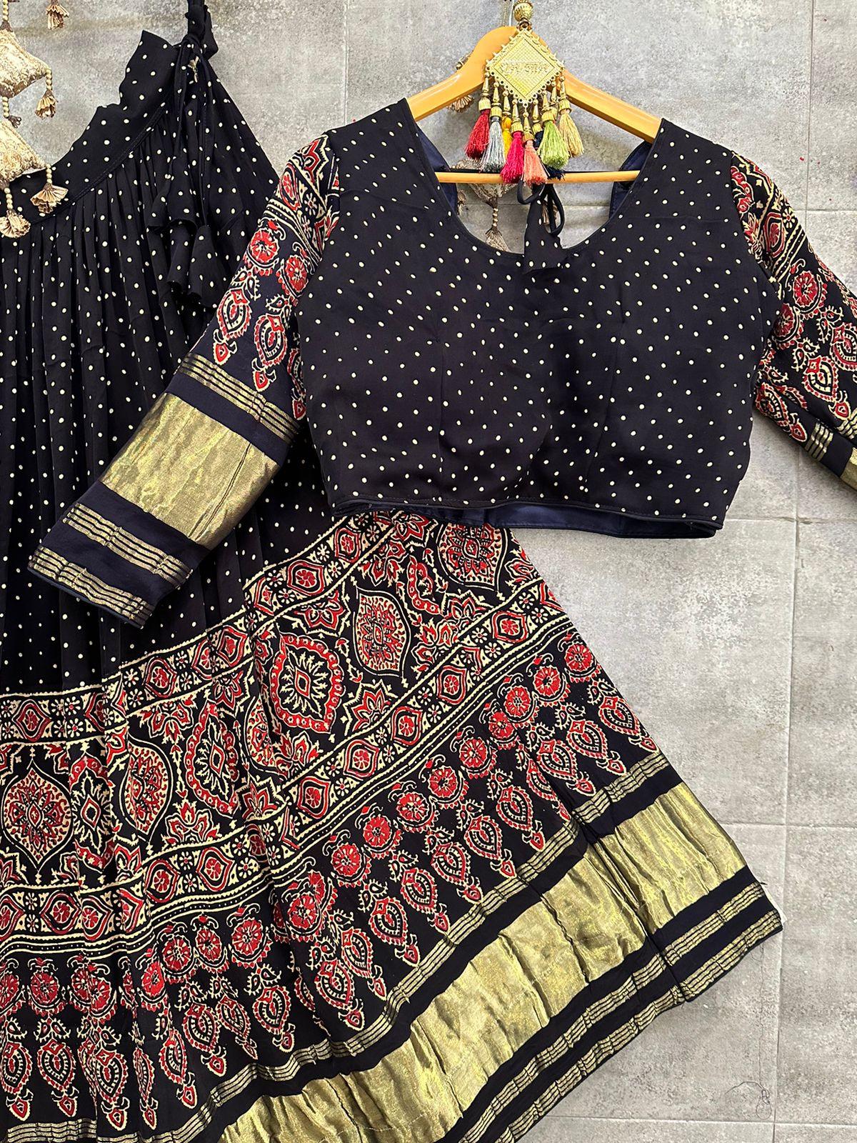 Gaji Silk Lehenga Choli