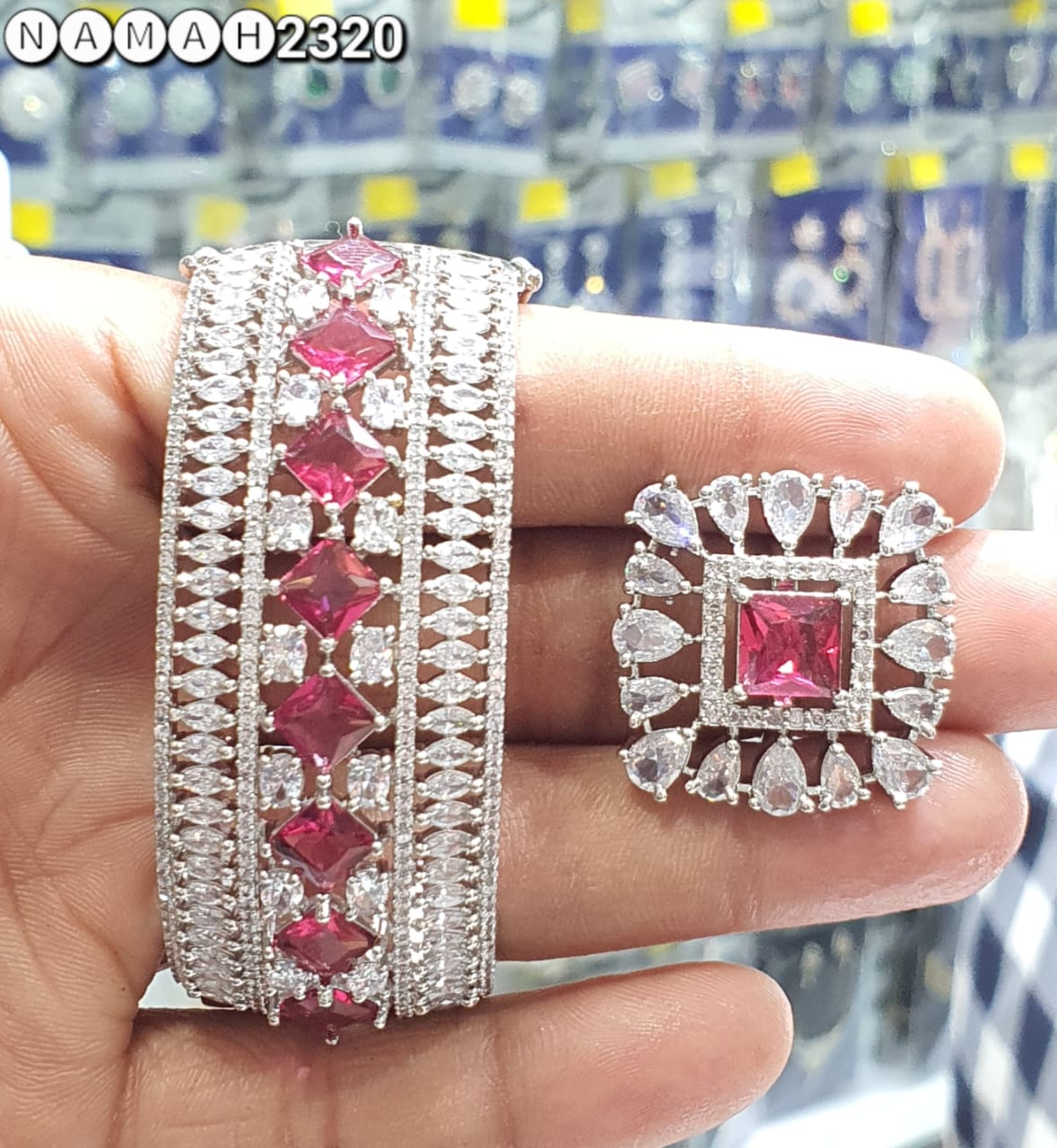 Diamond Bracelet Set