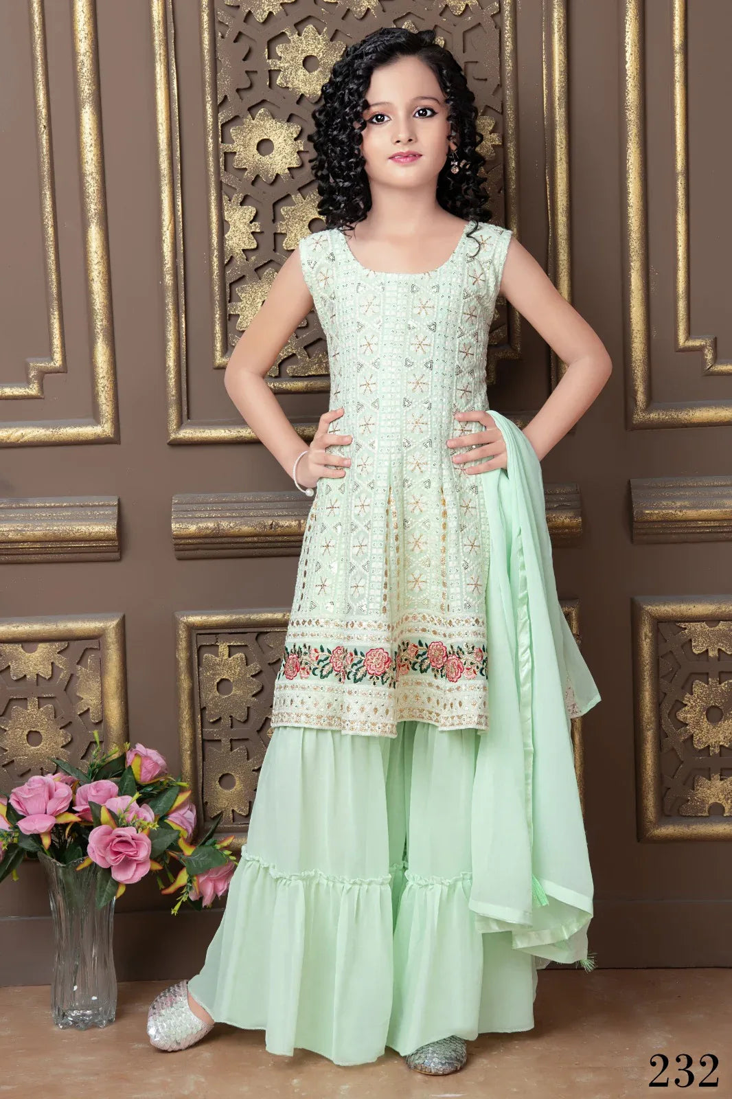 Kids Sharara Suit