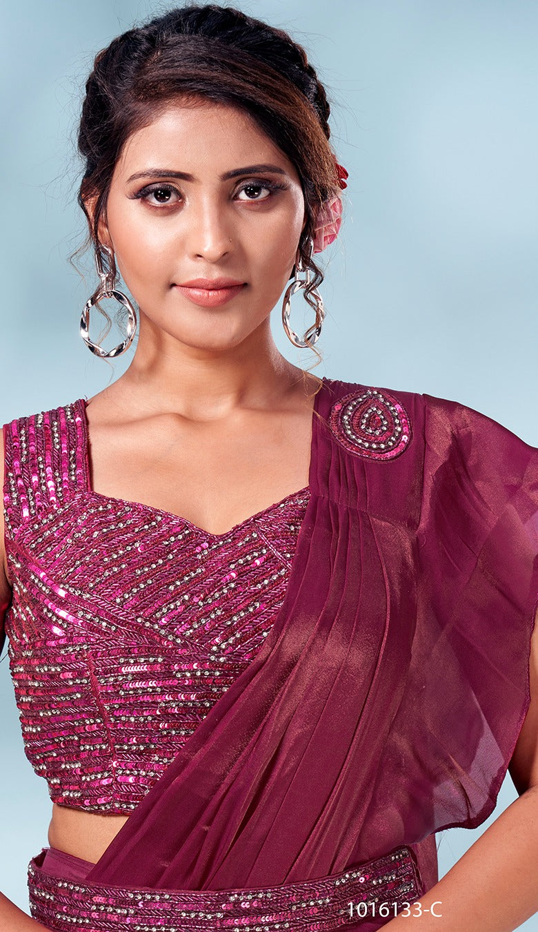 Ready To Wear One Minute Saree 