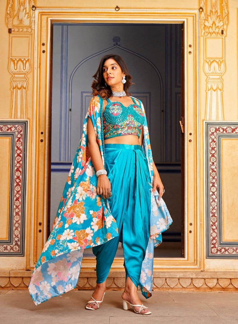 indo western party wear for ladies