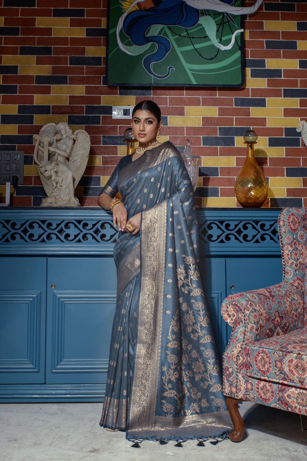 Banarasi Raw Silk Saree