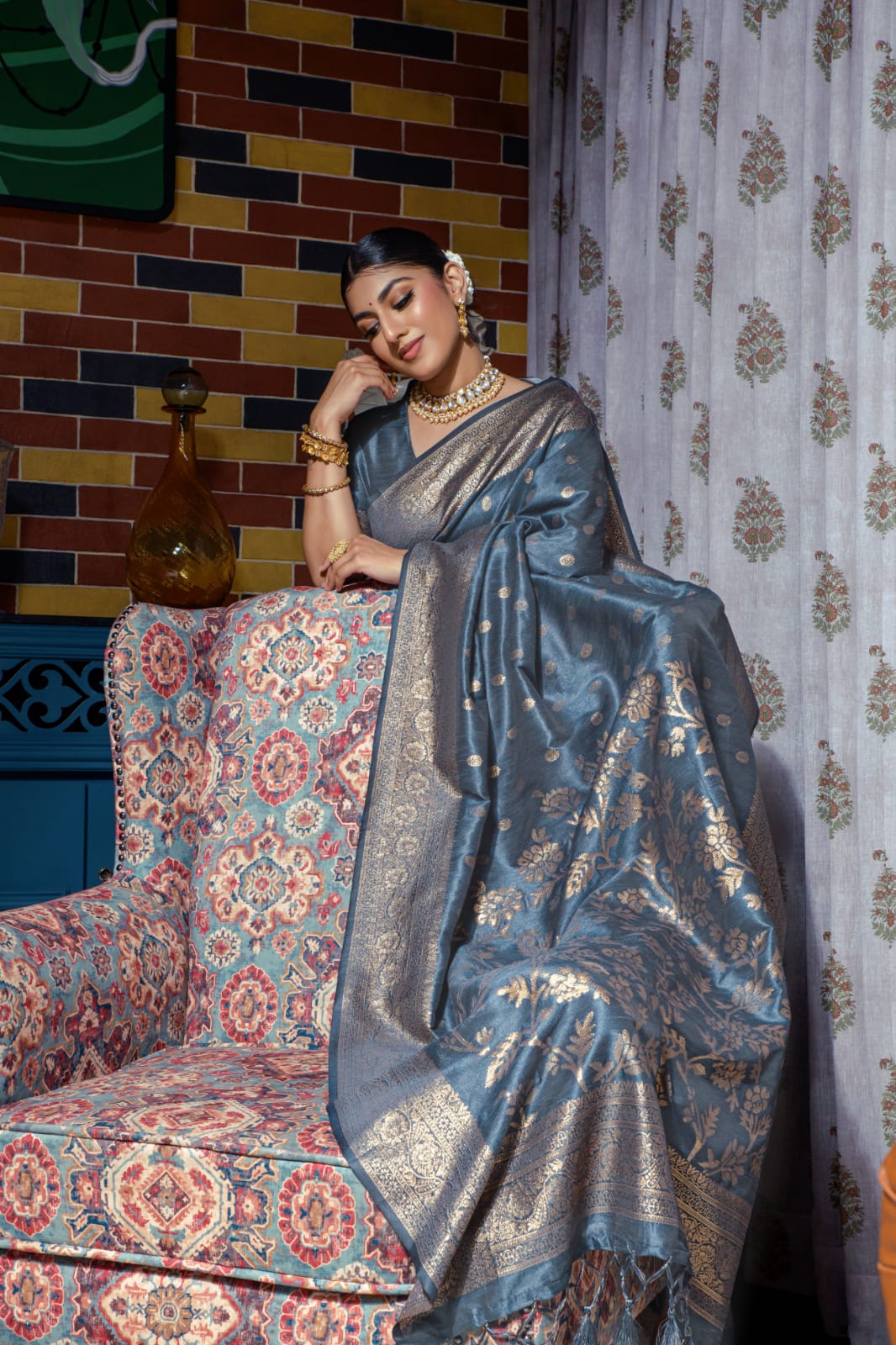Banarasi Raw Silk Saree