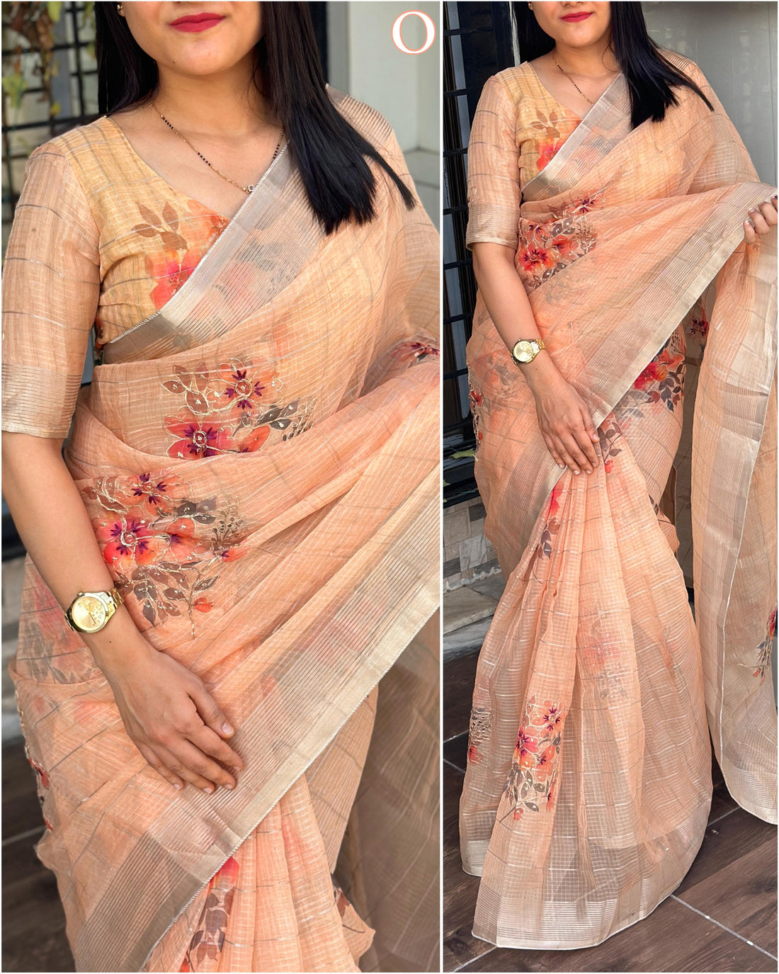 Organza Saree