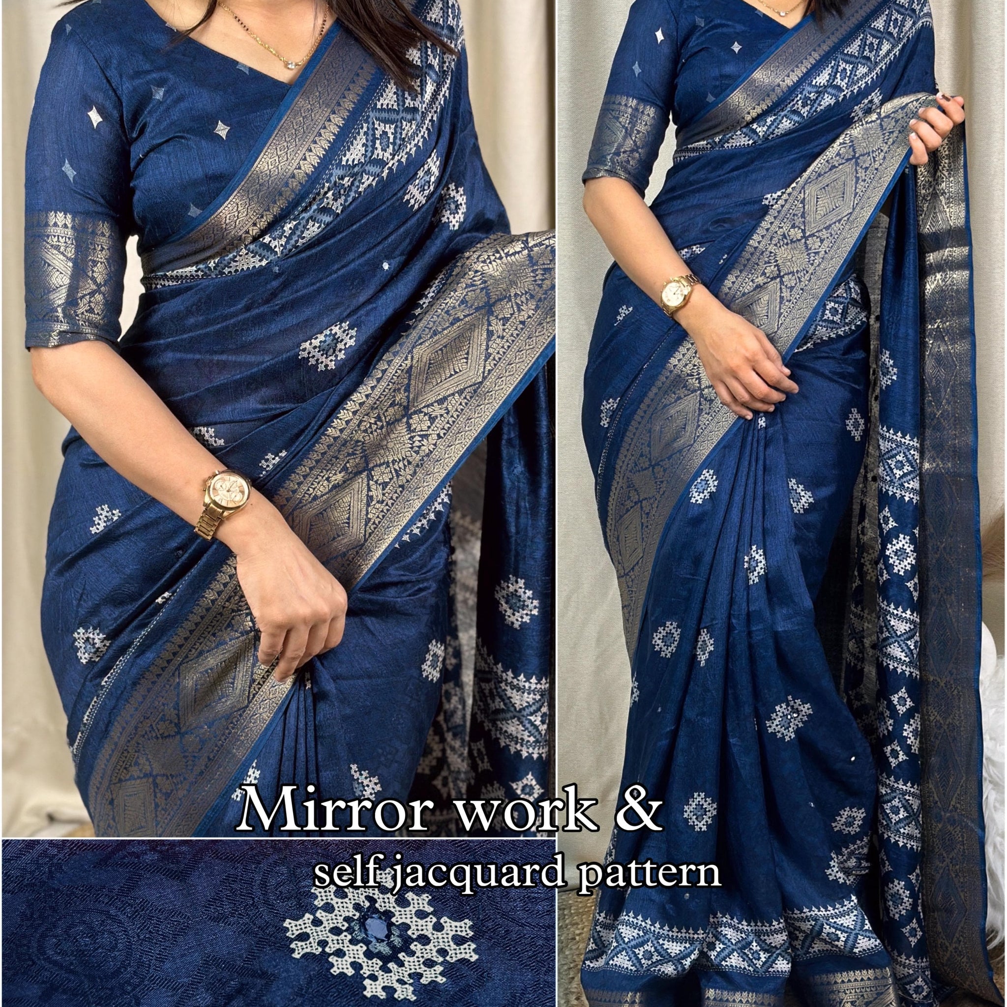 Cotton Silk Saree