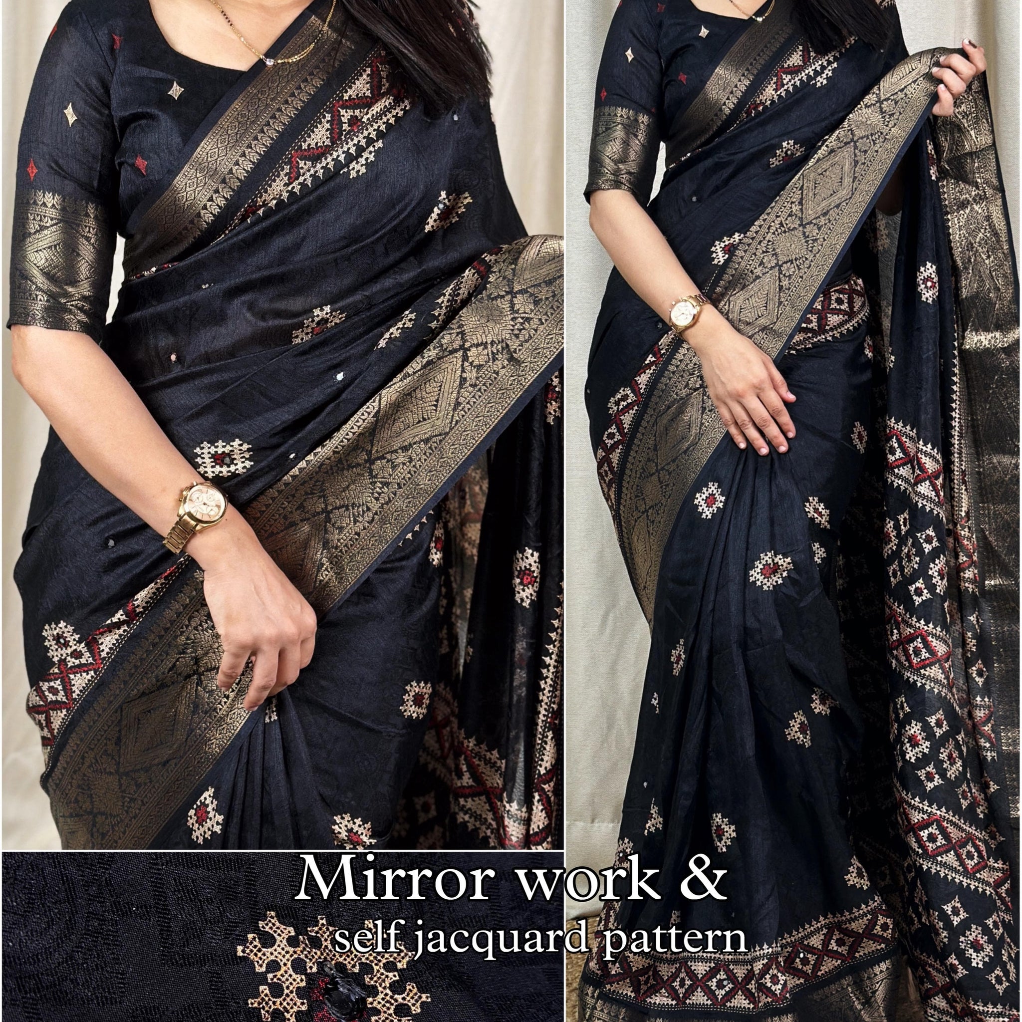 Cotton Silk Saree