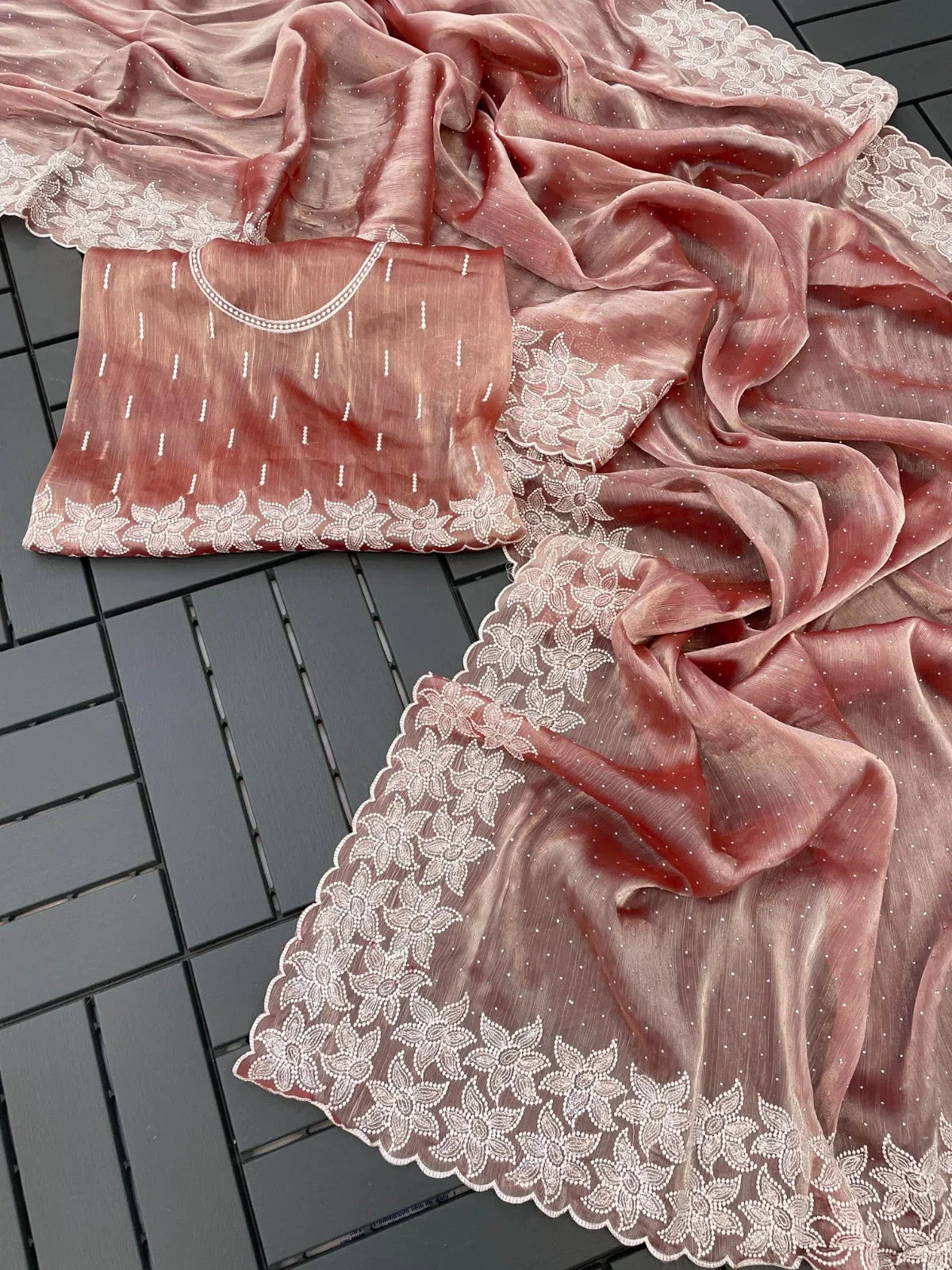 Jimmy Choo Silk Saree