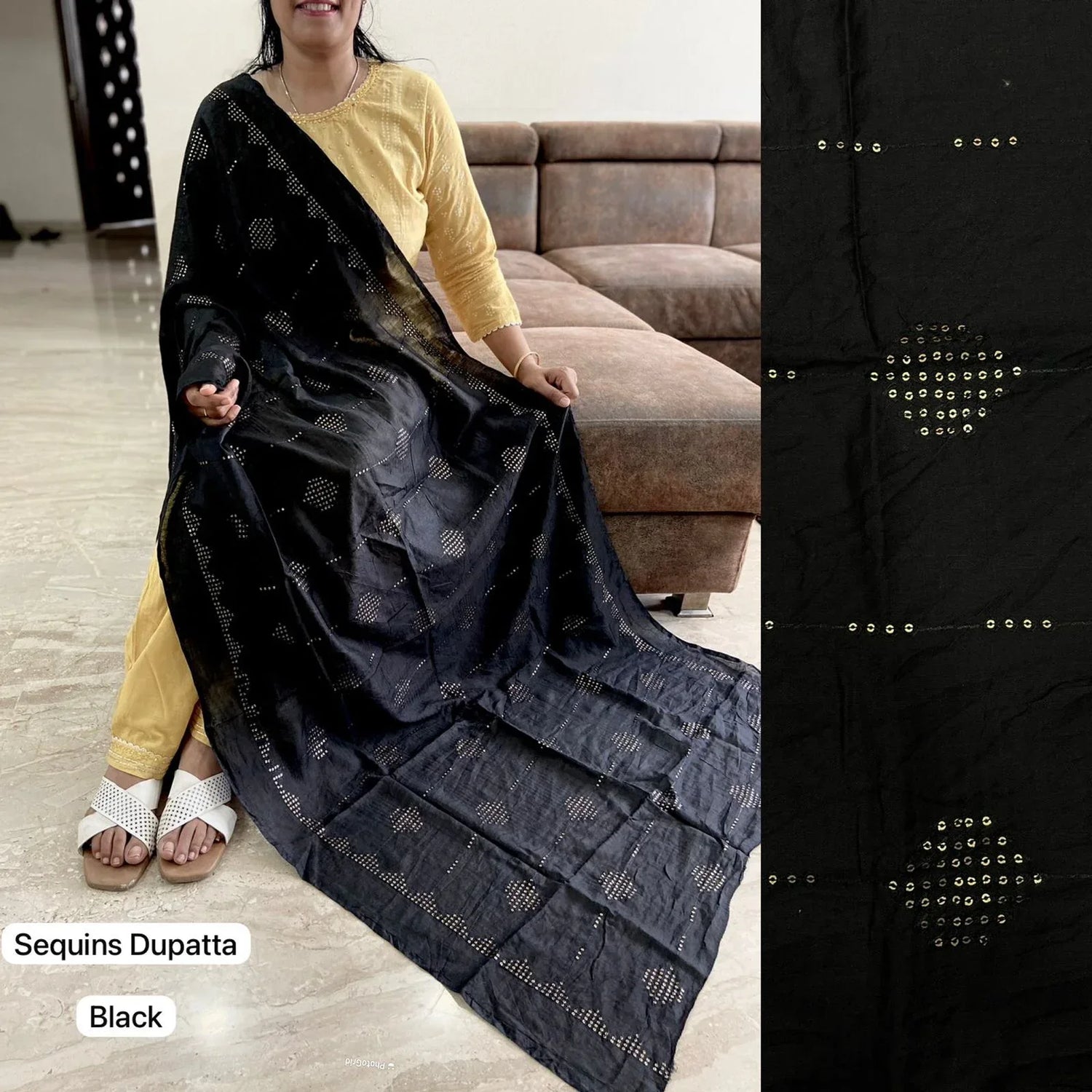 Beautiful Designer Heavy Chanderi Silk Party Wear Dupptta