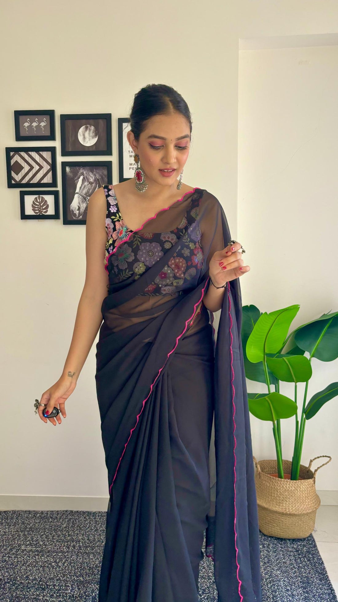 Georgette Saree