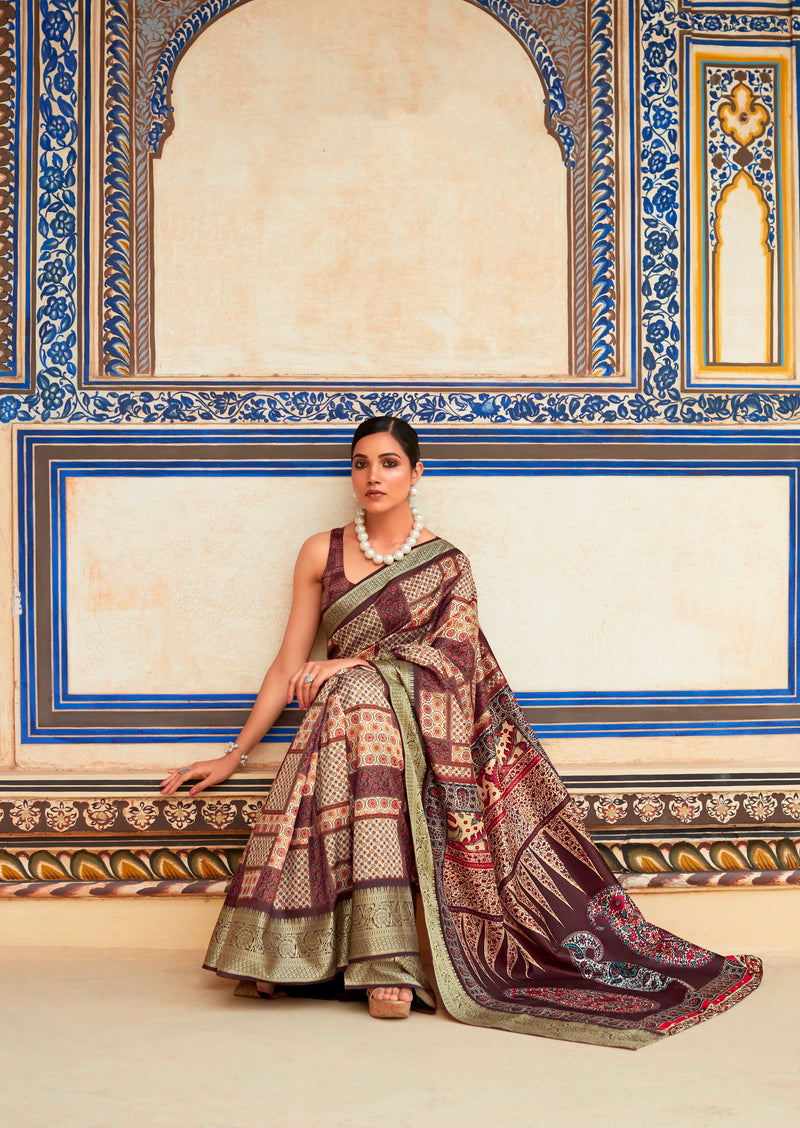 Stunning Designer Occasion Wear Saree in Luxurious Dola Viscose