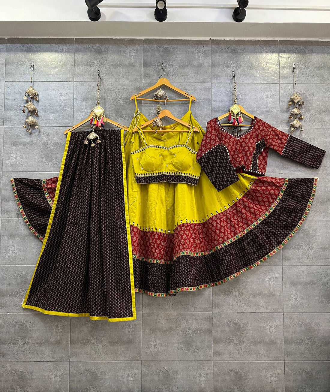 Navratri Cotton Lehenga Choli
