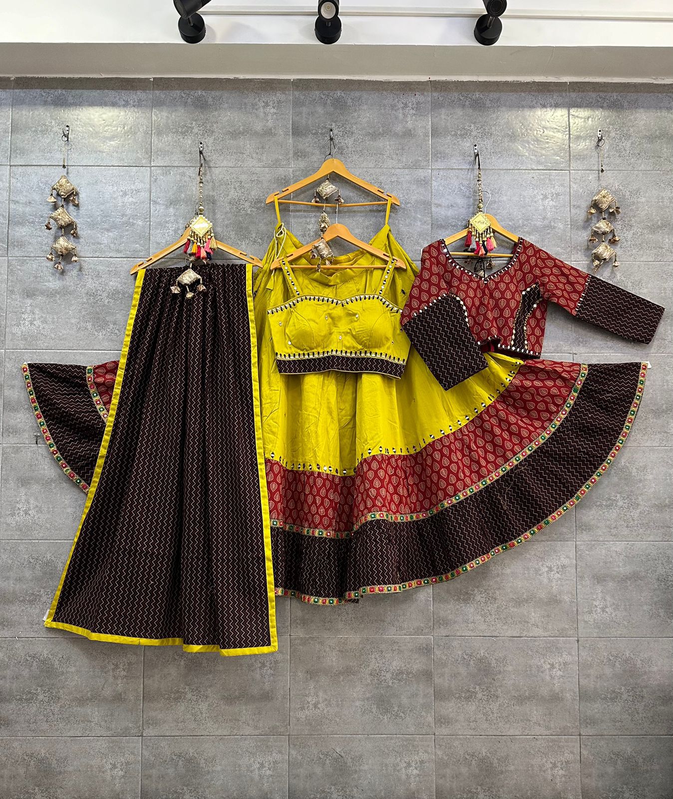 Navratri Cotton Lehenga Choli