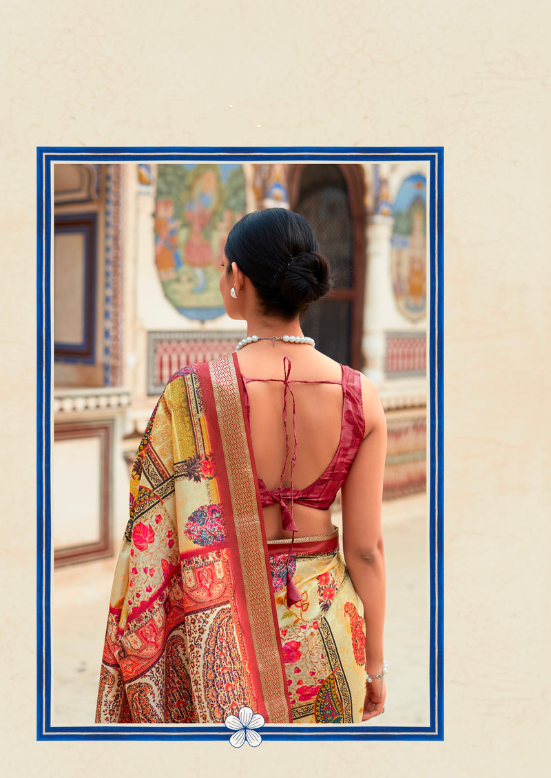 Elegant Dola Viscose Designer Saree for Special Occasions