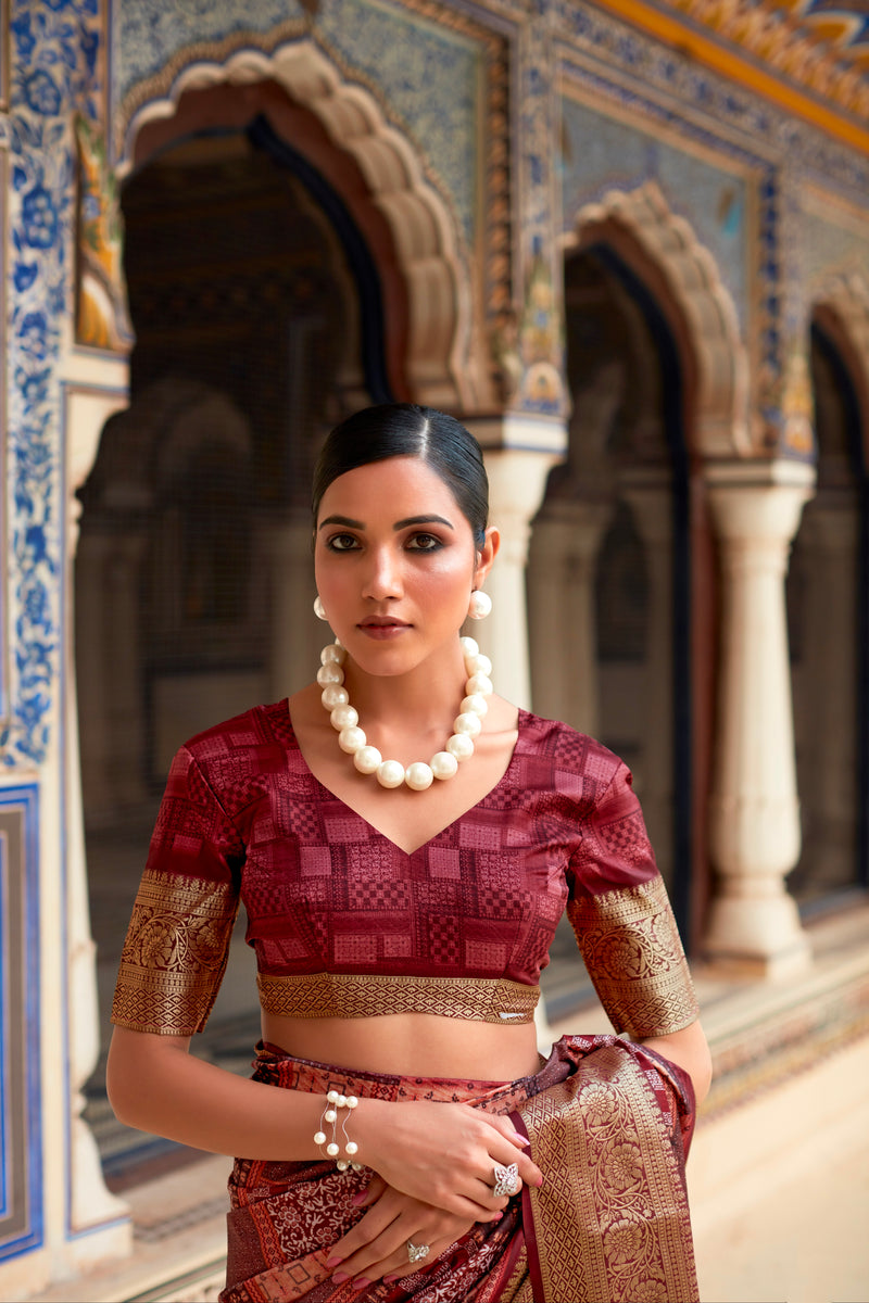 Luxurious Dola Viscose Saree for Special Occasions