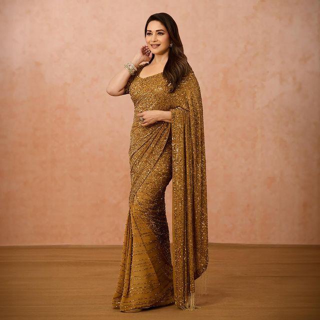 Georgette Sequence Saree