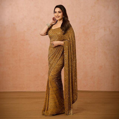 Georgette Sequence Saree