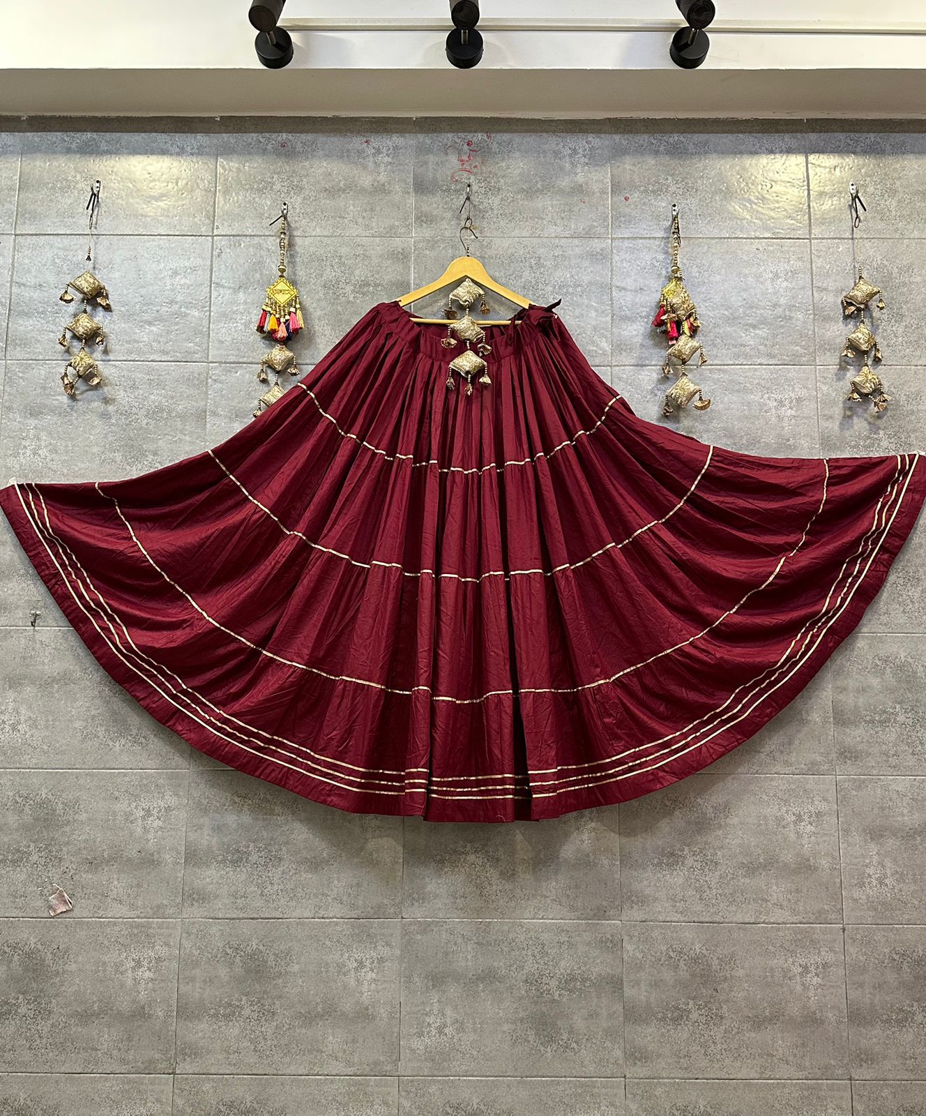 Cotton Skirt Lehenga
