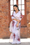 Party Wear Organza Saree