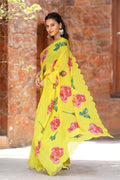 Party Wear Organza Saree