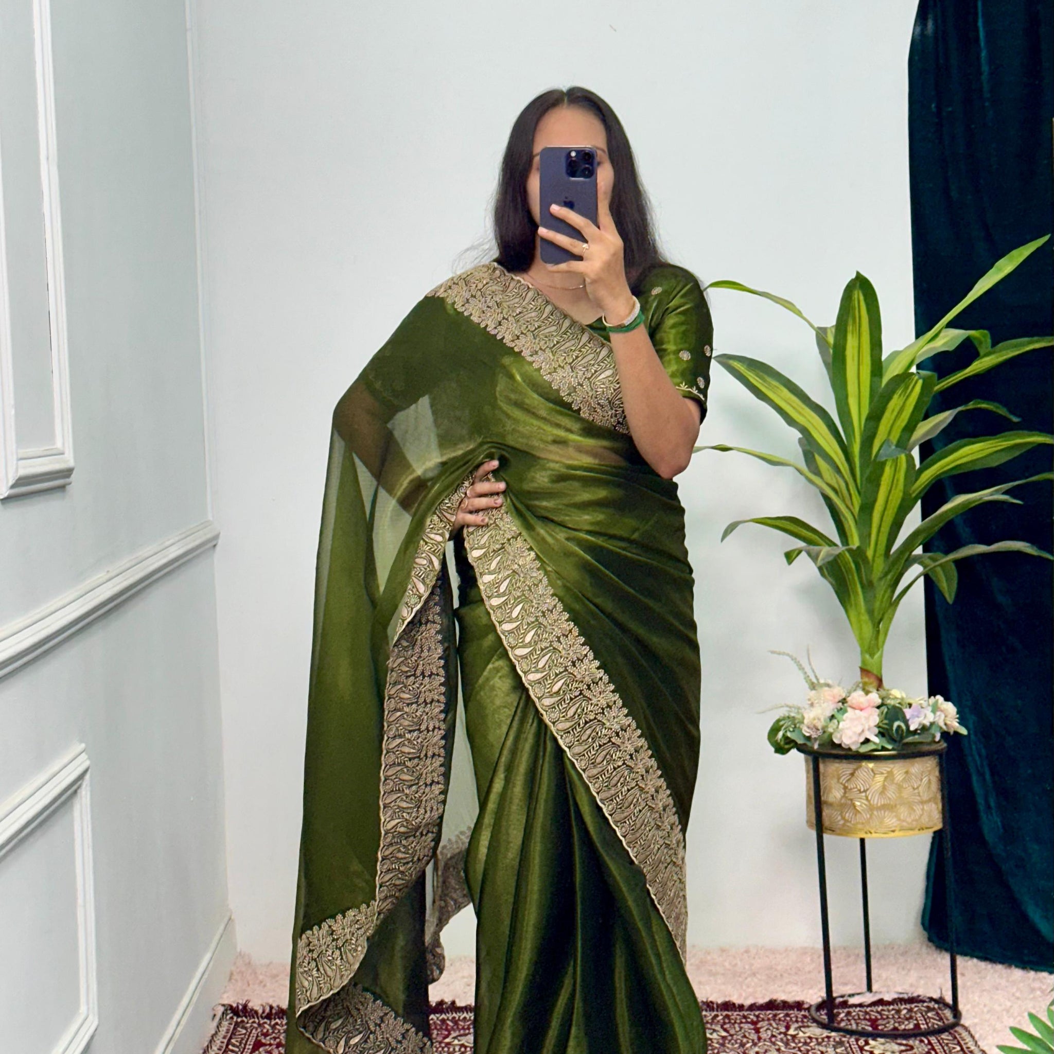 Party Wear Jimmy Choo Saree