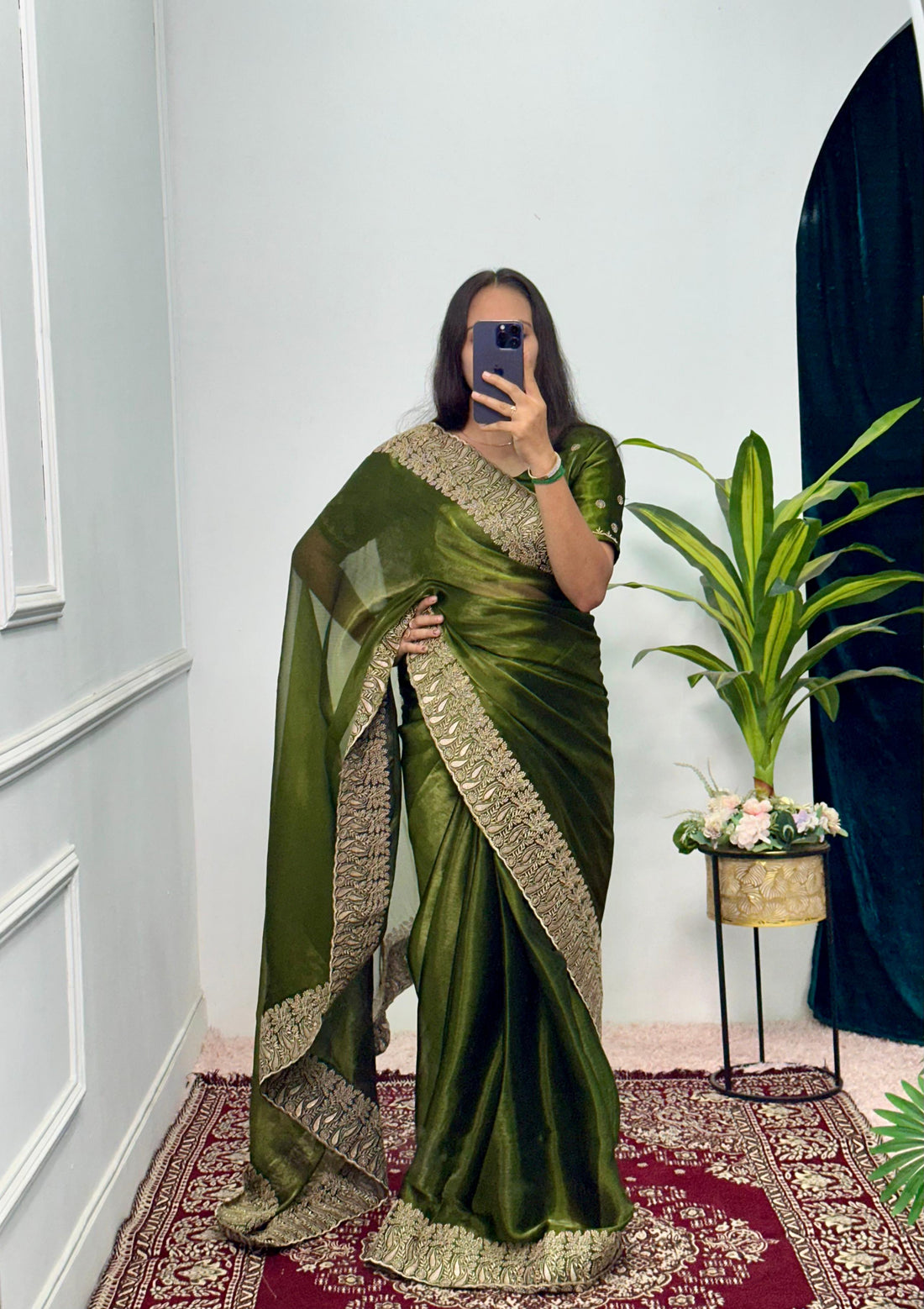 Party Wear Jimmy Choo Saree