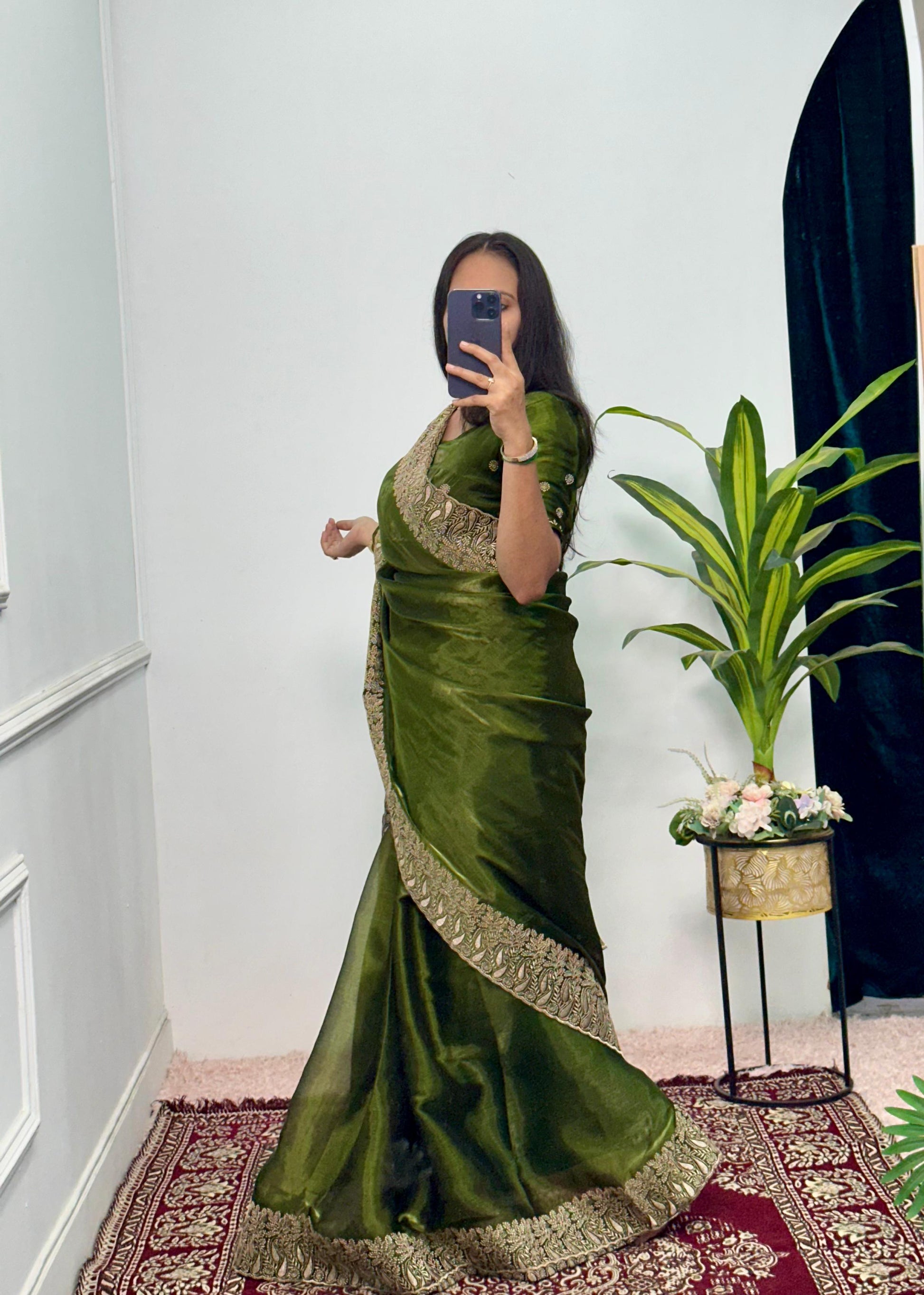 Party Wear Jimmy Choo Saree