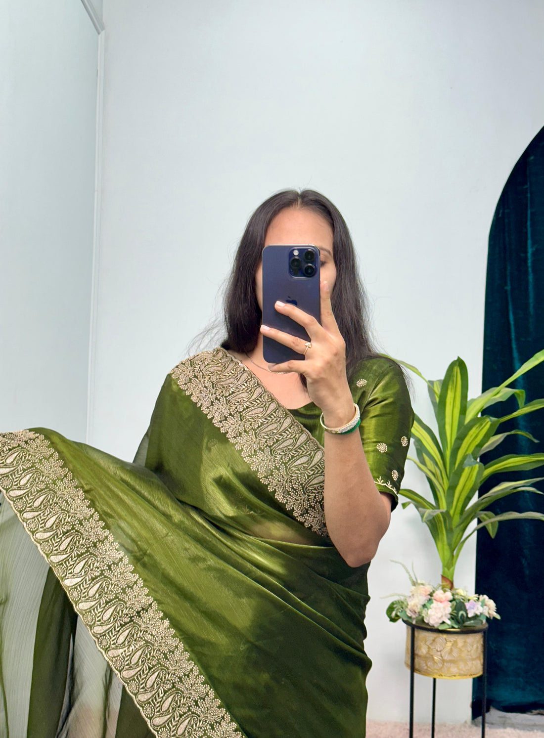 Party Wear Jimmy Choo Saree