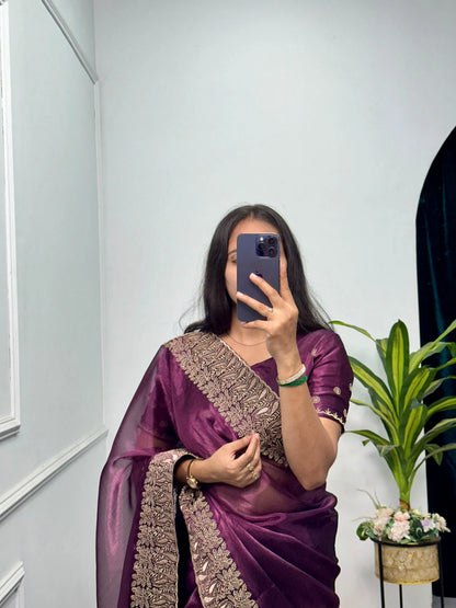 Party Wear Jimmy Choo Saree