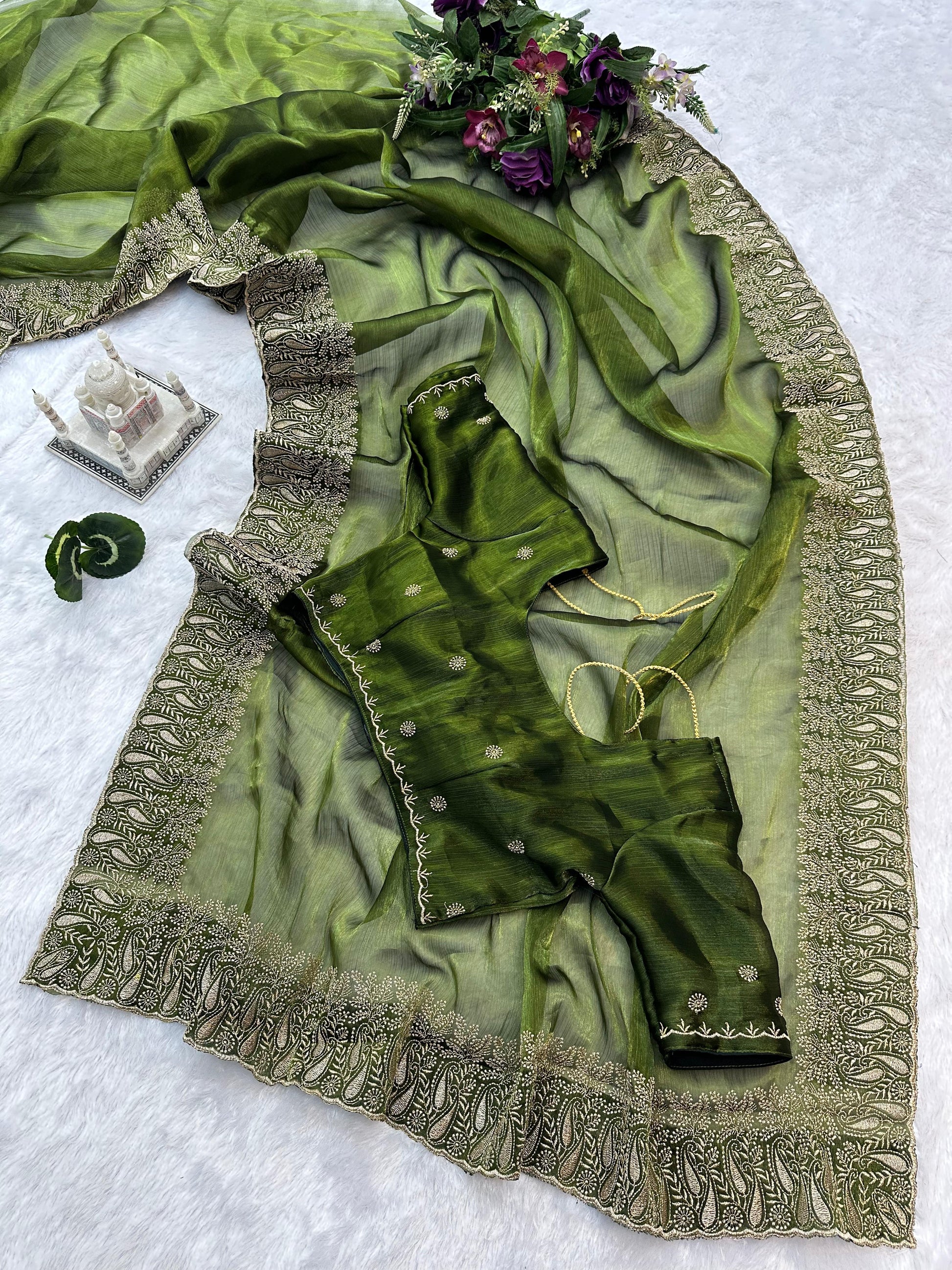 Party Wear Jimmy Choo Saree