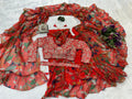 Ruffle Saree