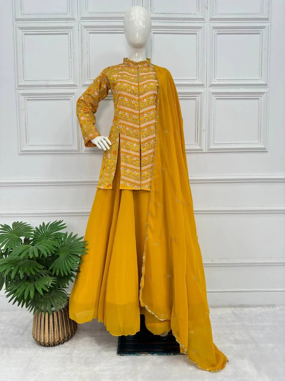 Party Wear Lehenga Choli With Jecket